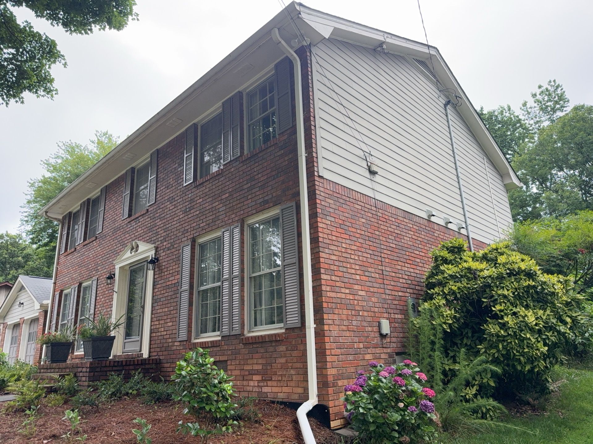 Siding and Rotten Wood Replacement with Exterior Painting in Atlanta, GA by Nelson Exteriors 