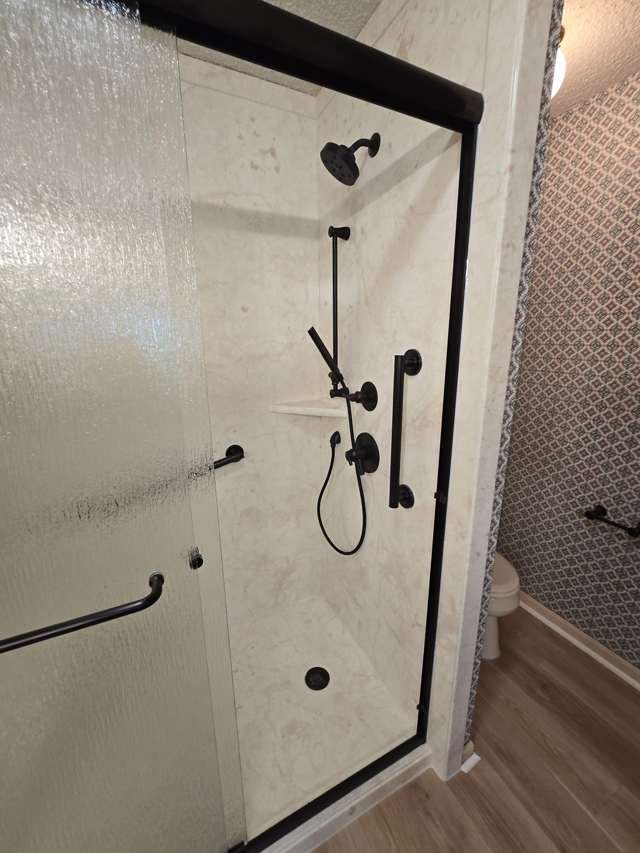 Full bathroom remodel in Austin by Lane Lauritsen - The Hill Country, Texas