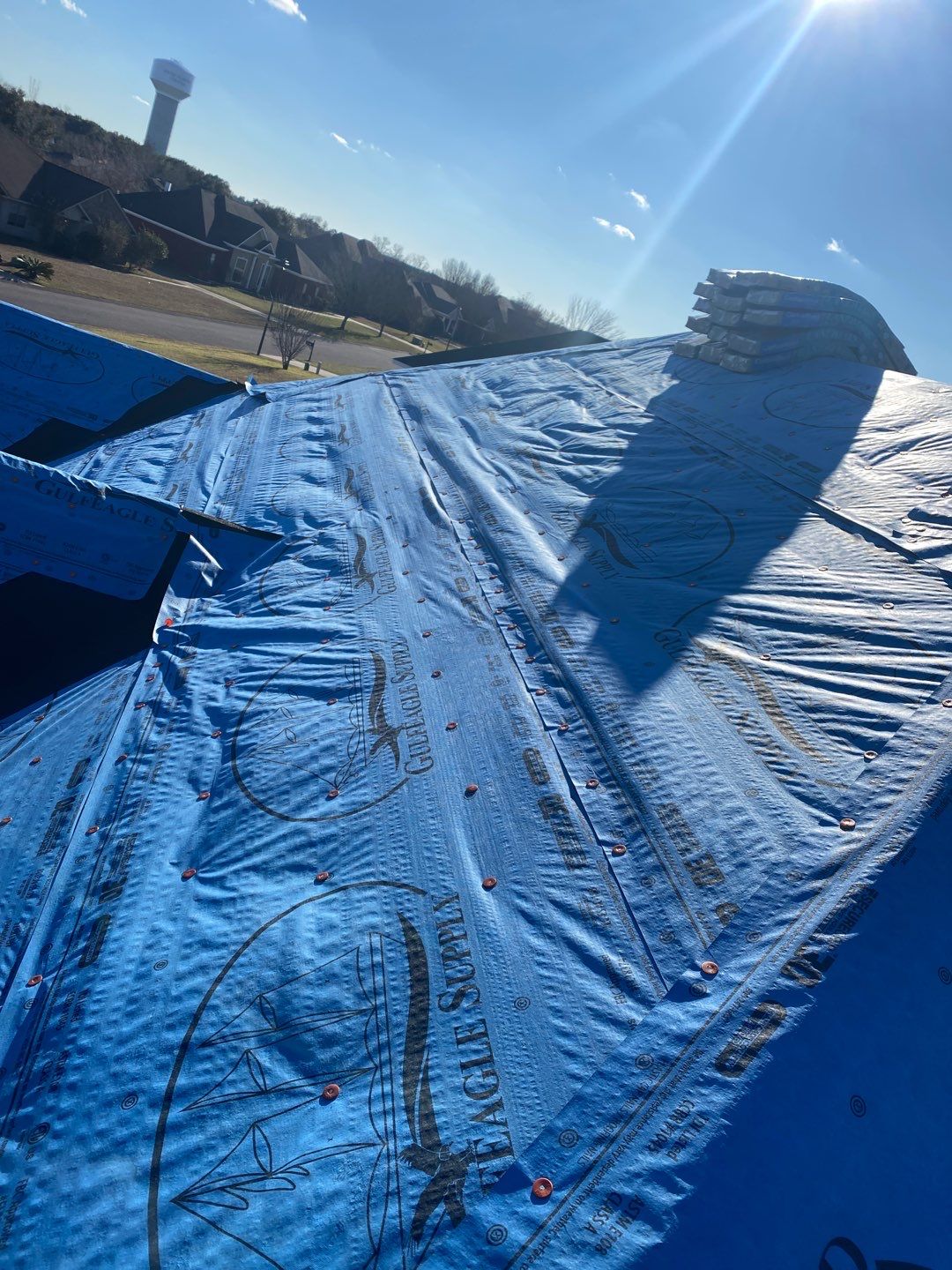 Residential Roofing Installation using Roof Replacement by American Roofing & Construction LLC