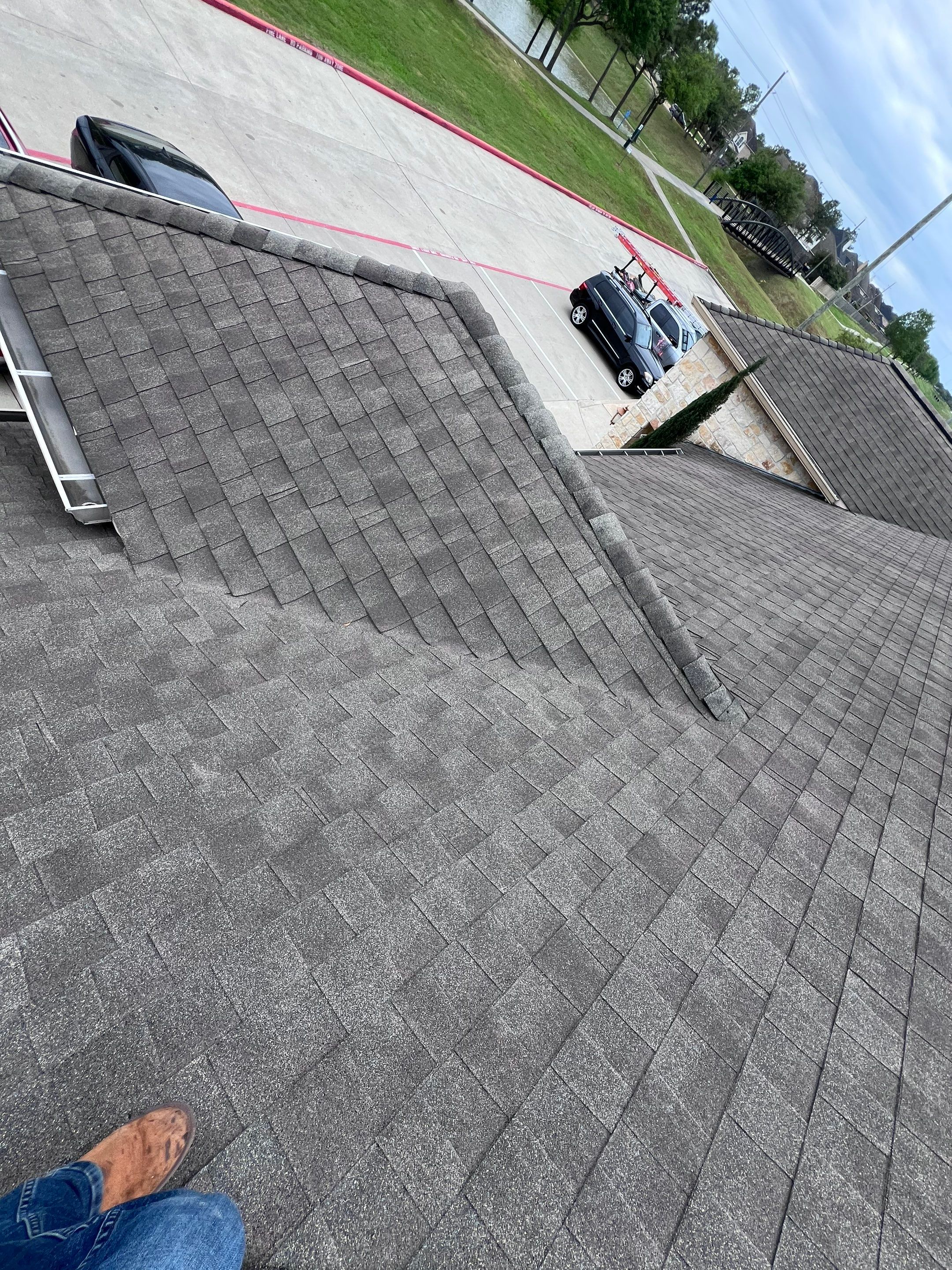 Residential Roofing Repair using Owen's Corning Duration (Lifetime) Shingles by Roof Repair Company