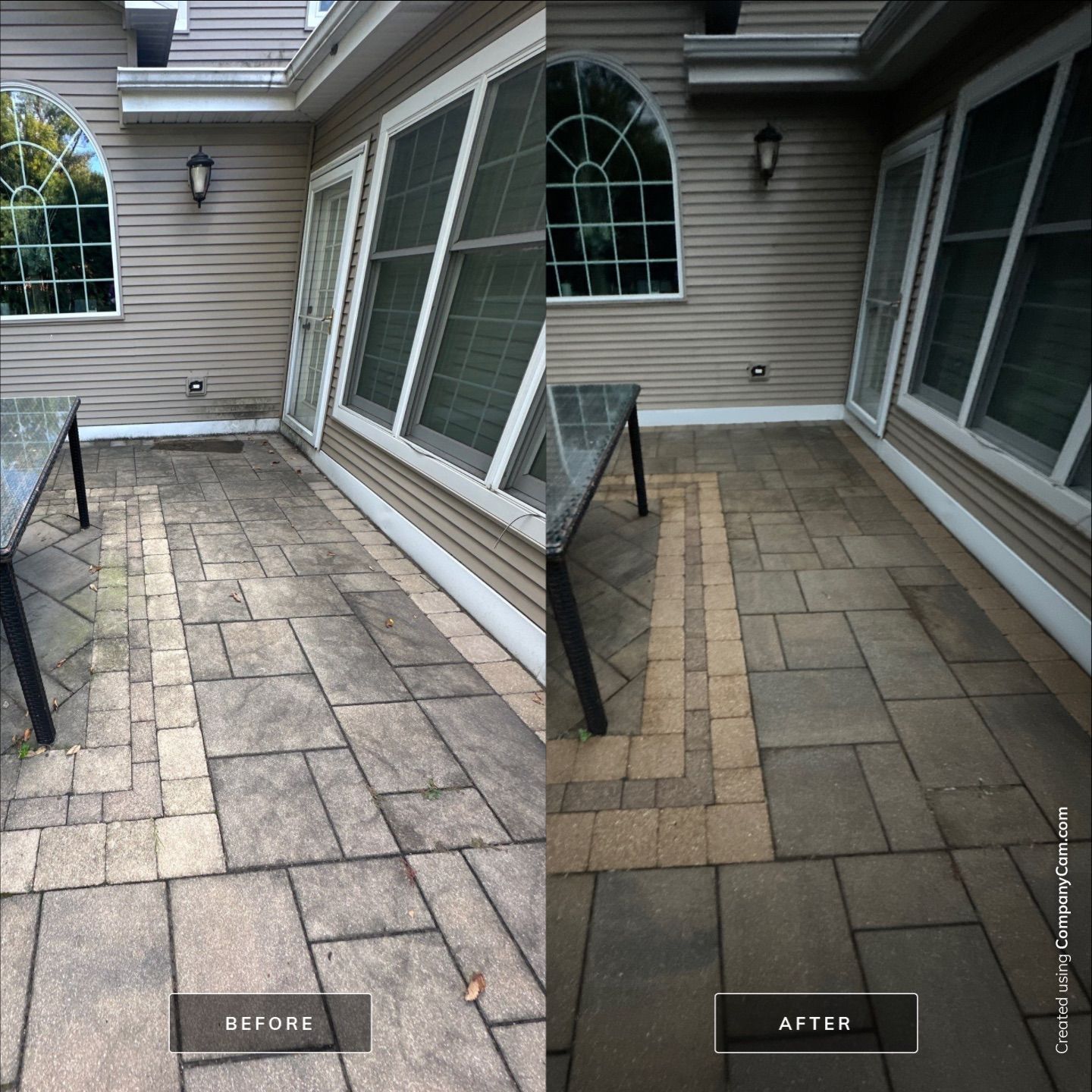 Project in Park Ridge by Simmons Power & Soft Washing