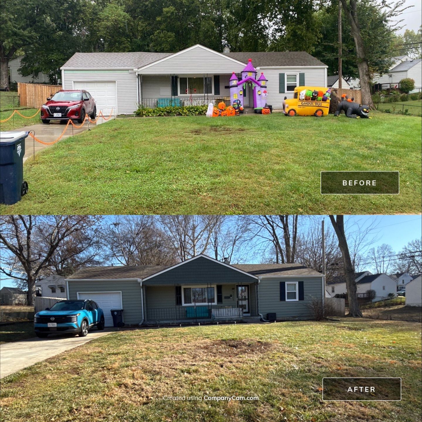 A whole new look for this Gladstone Home  by EEC  Windows, Siding & Roofing 