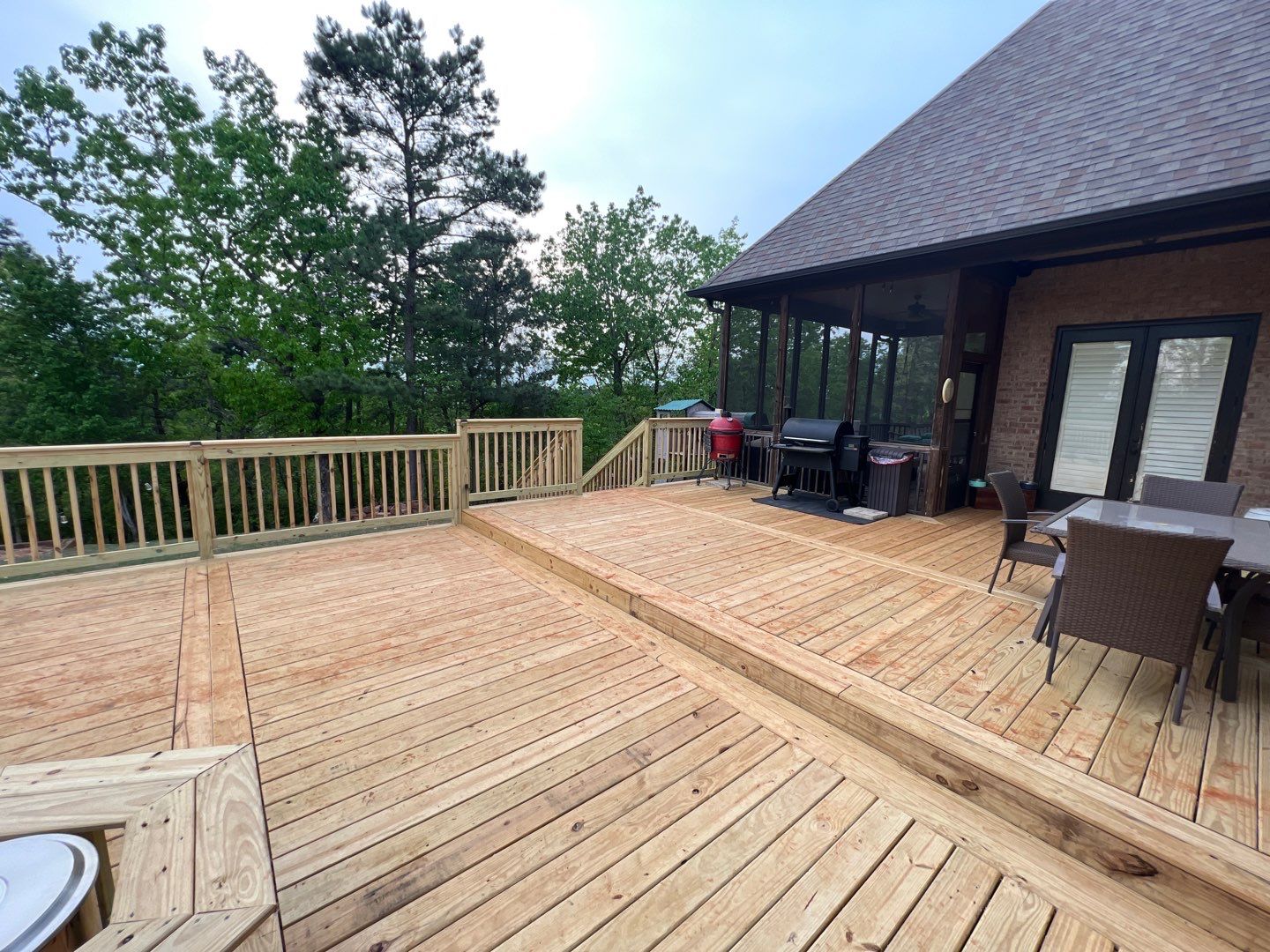 Scout Ridge - Deck Installation  by Pillar and Pine
