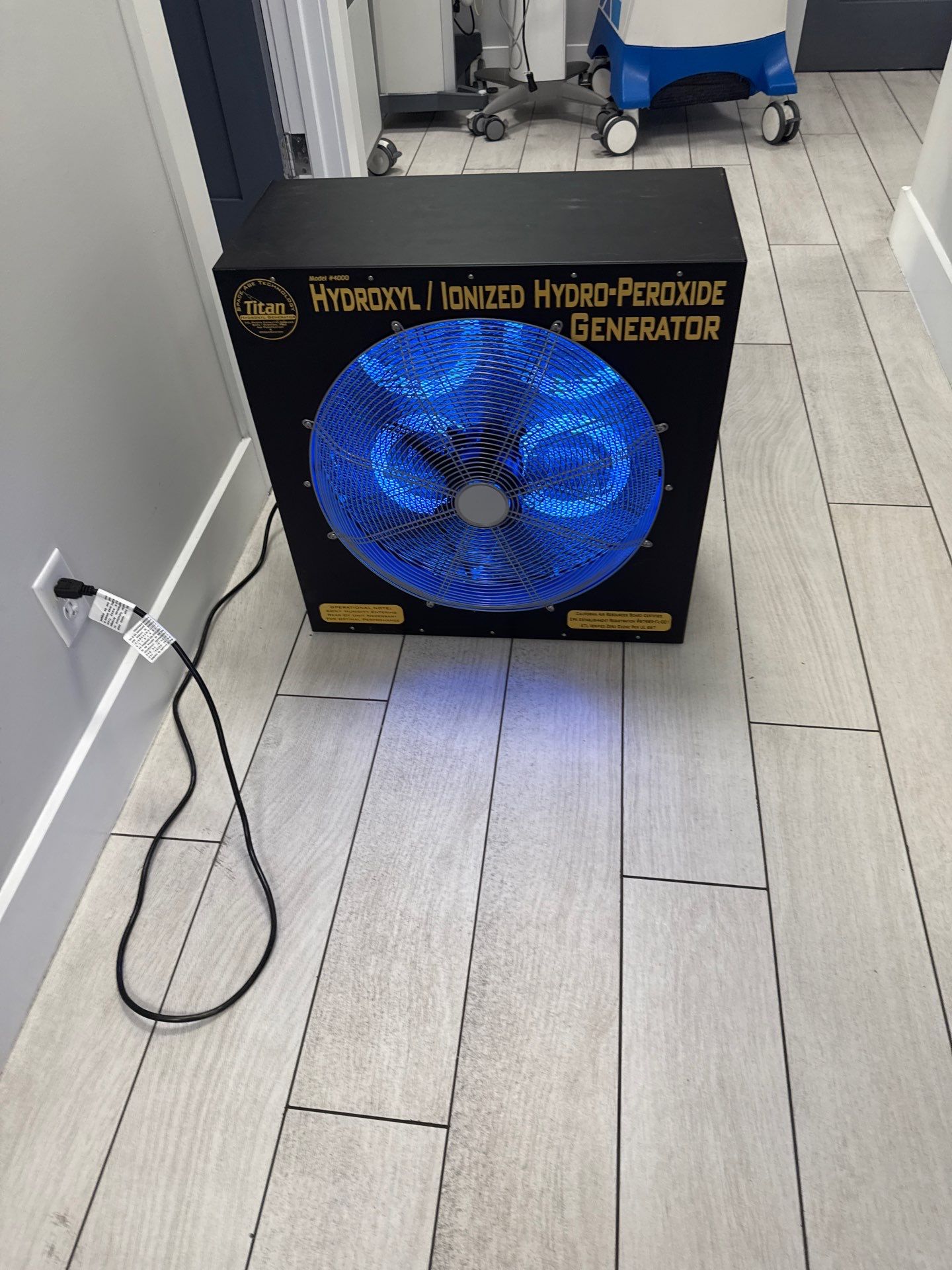 Biohazard using Ozone Treatment by SuperClean 