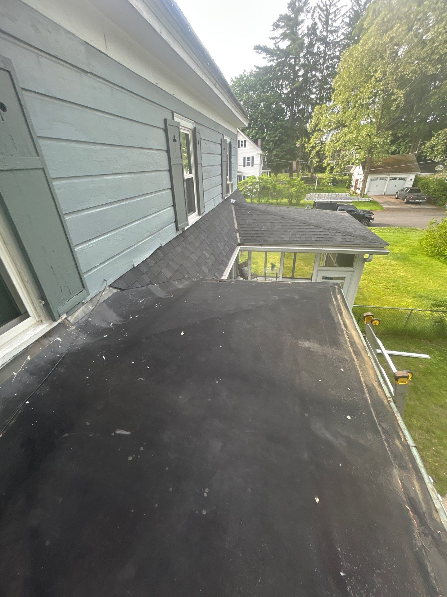 EPDM Flat Roof Replacement by Mighty Dog Roofing of Greater Middlesex County