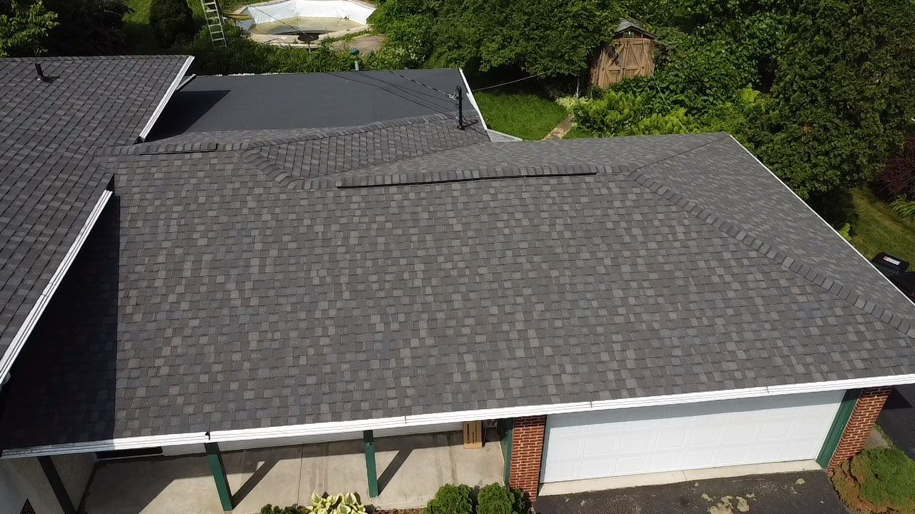 New Roof Installation using new OSB sheathing Certainteed Landmark Shingles by Best Exteriors Inc