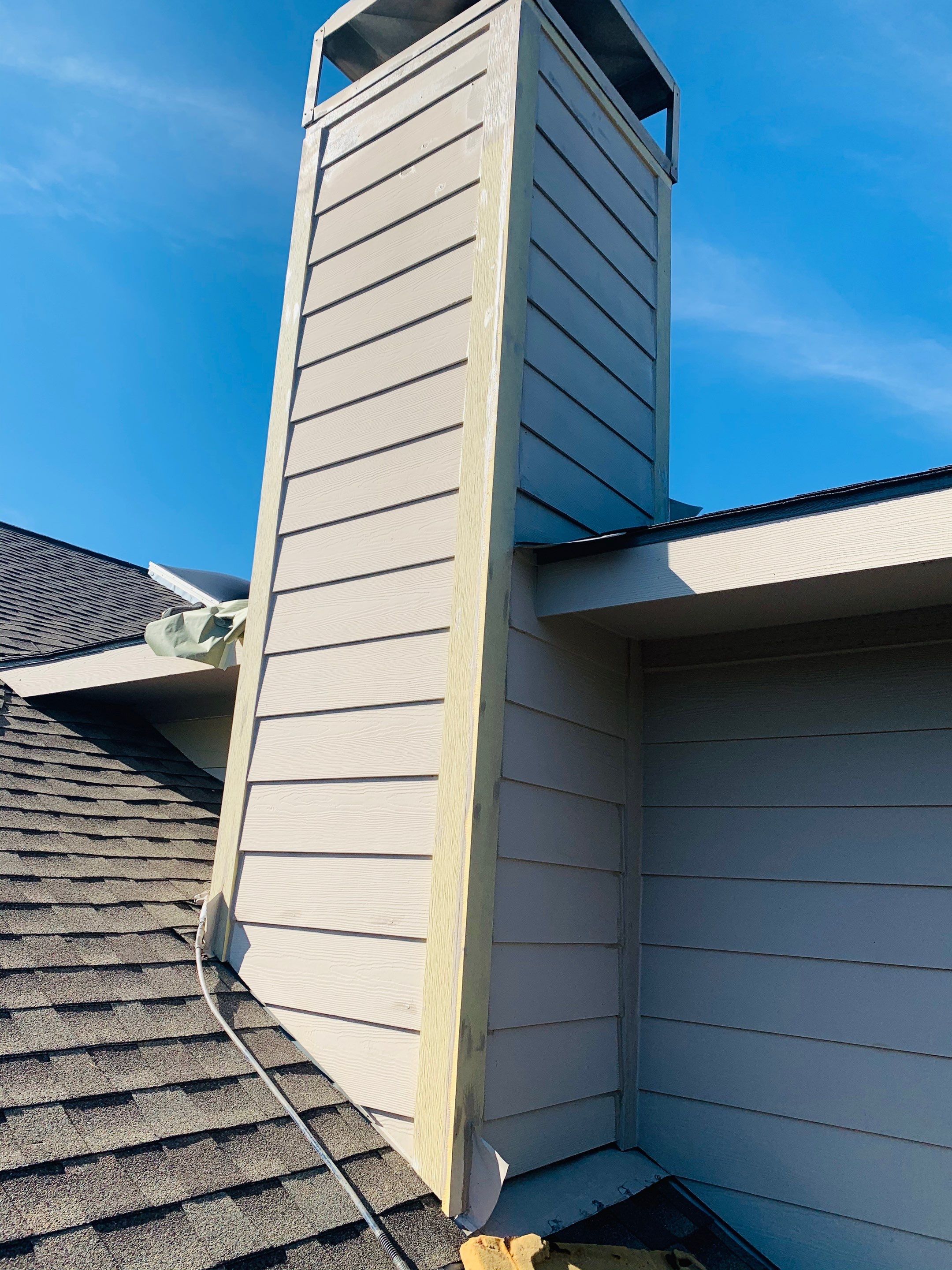 General Construction - From Exterior Siding & chimney, Patios to Full Interior Damage by First United Roofing & Construction