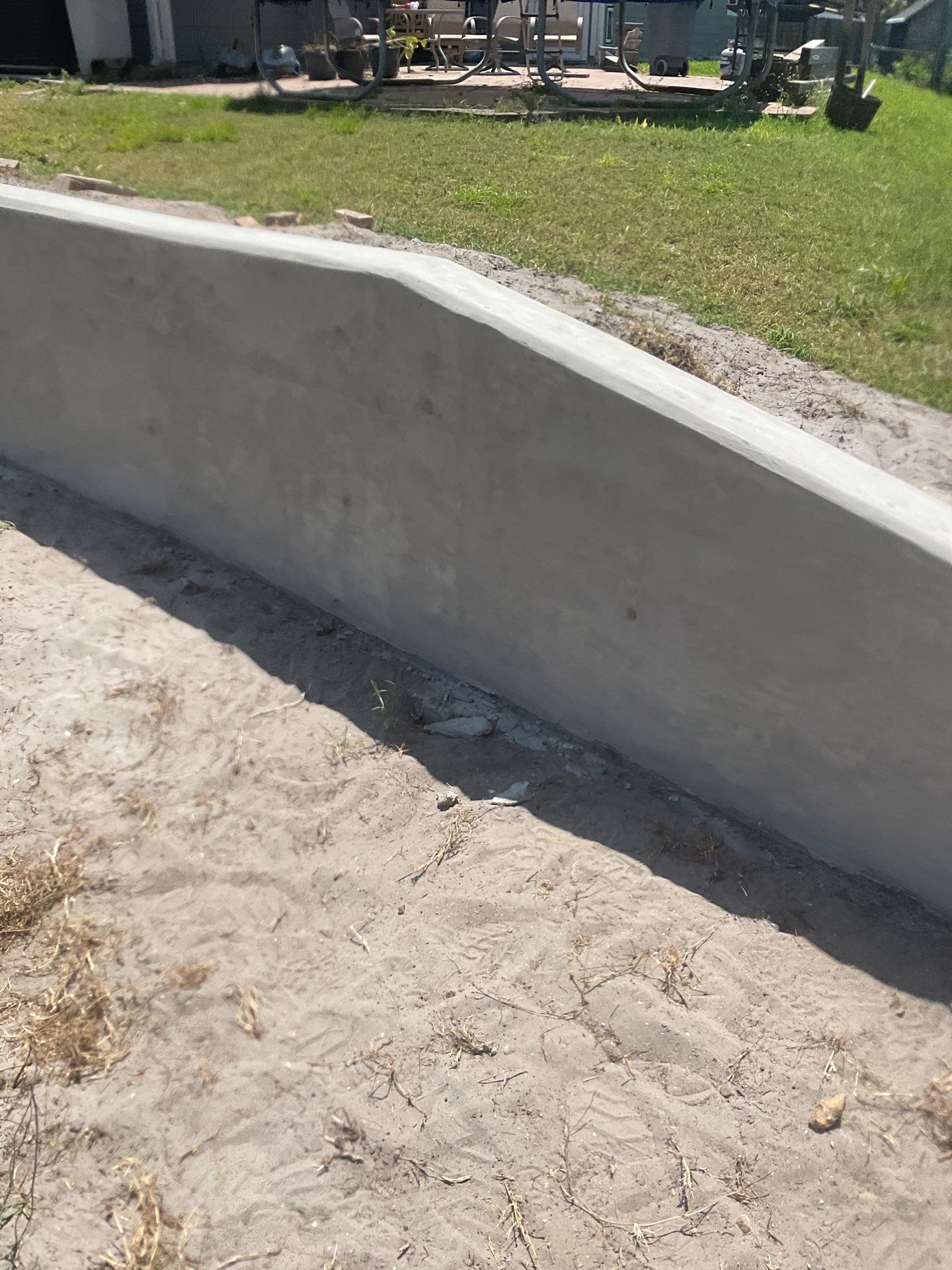 Custom Retaining Wall by Southern Gulf Construction