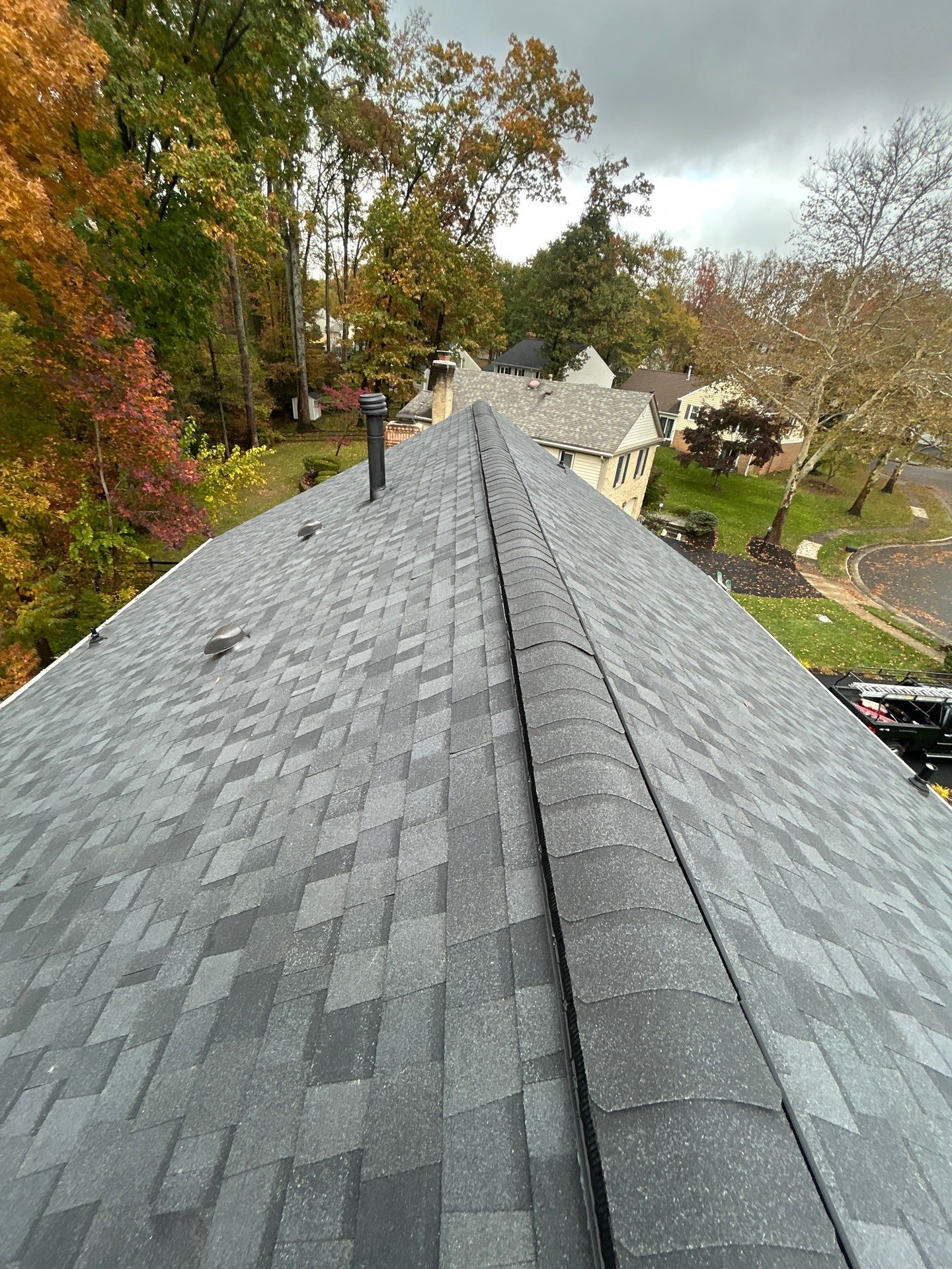 Alexandria :Residential Roof Replacement with CertainTeed Landmark Pro in Max Def Moire Black  by RM Banning, Inc.