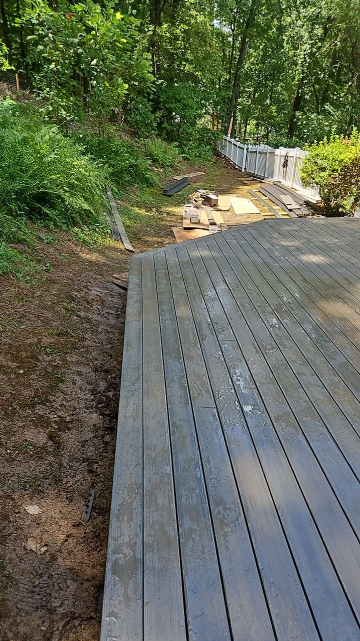 Jameswood Lane - Composite Deck Build by Pillar and Pine
