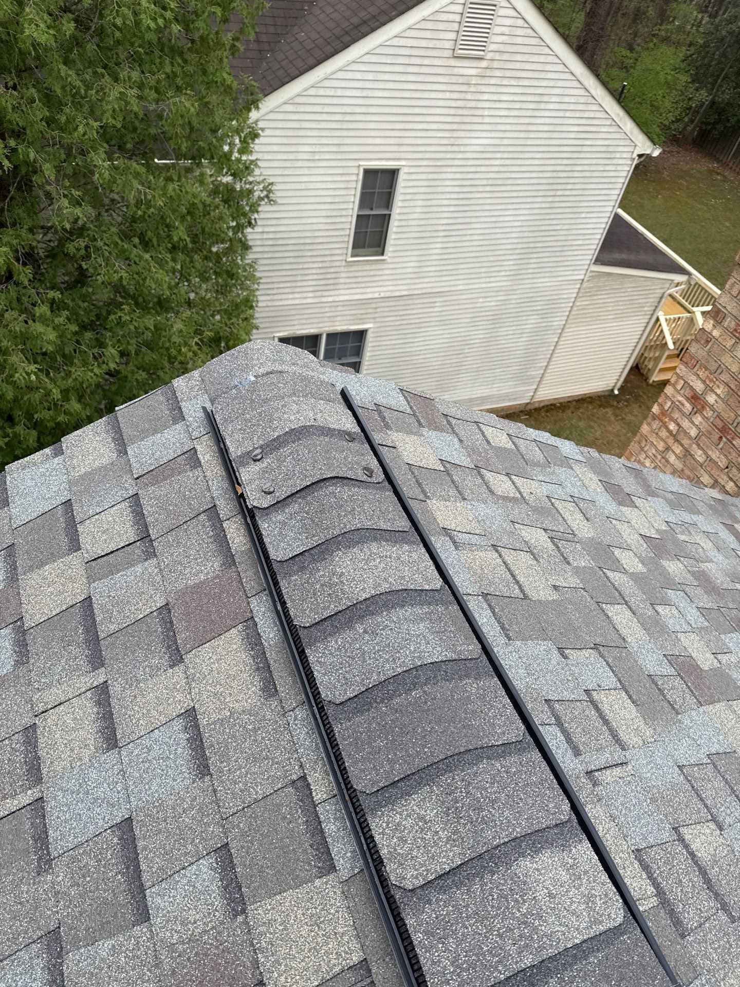 Burke: Residential Roof Replacement with CertainTeed Landmark Pro in Max Def Weathered Wood by RM Banning, Inc.