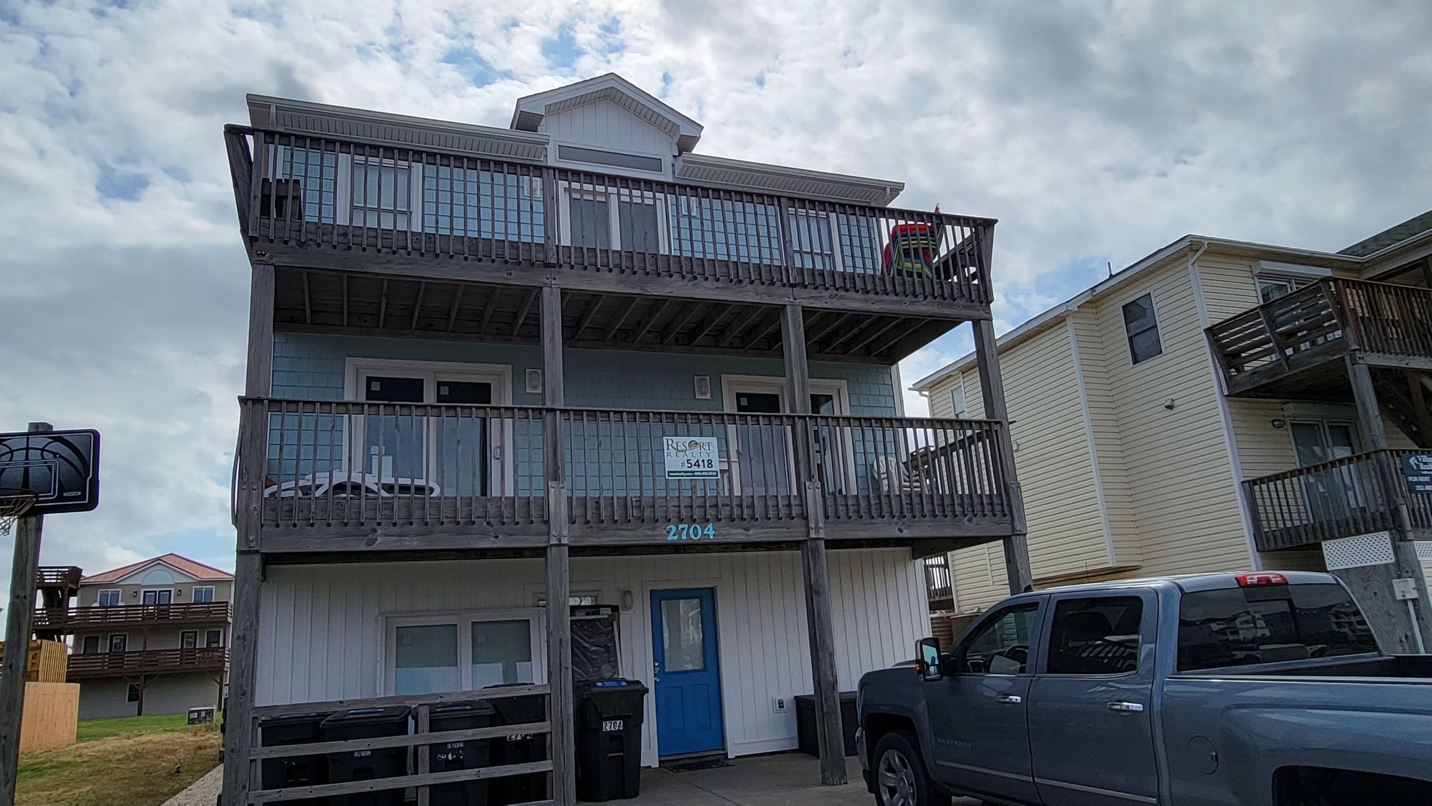 From Bland to Blue by Gallop Roofing & Remodeling, Inc.