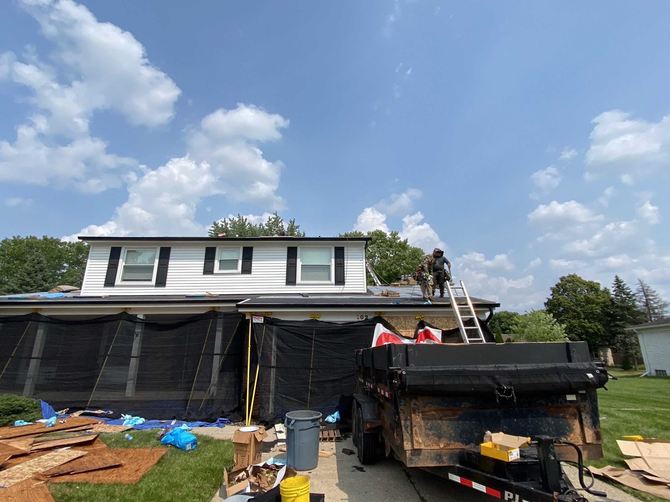 Roof Replacement using CertainTeed Landmark by 180 Contractors