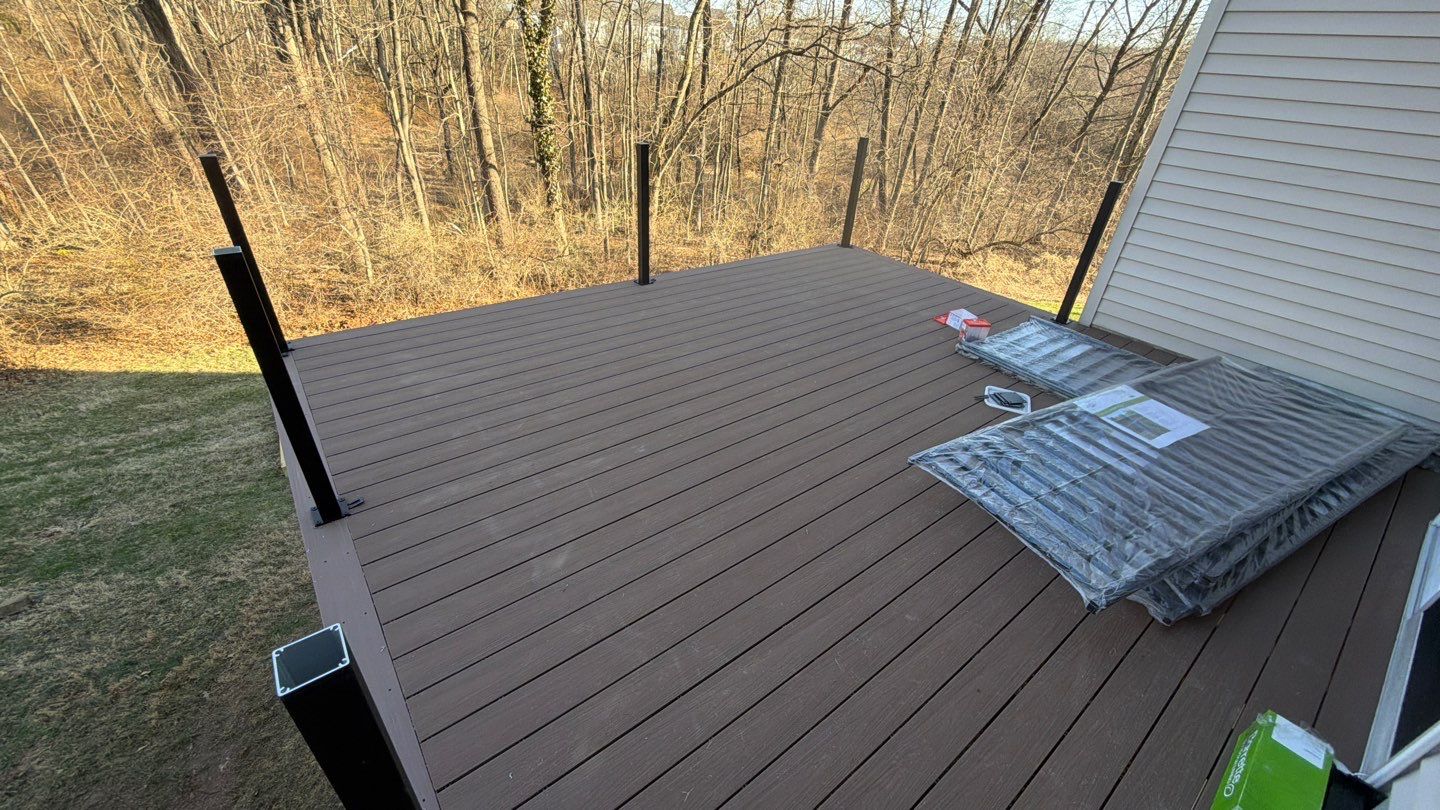 Deck Resurface in Clinton NJ by deck guardian
