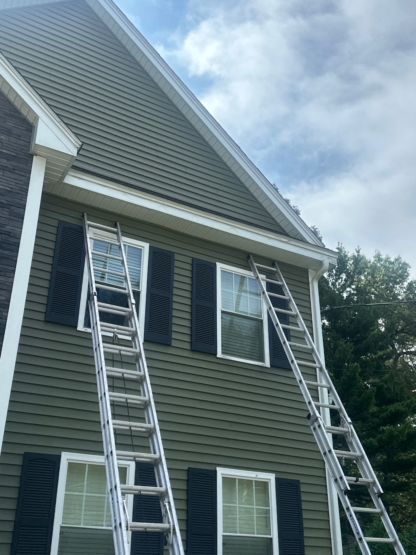 Gutter Cleaning & TREX Gutter Guard Installation in Wilmington, MA by Mighty Dog Roofing of Greater Middlesex County