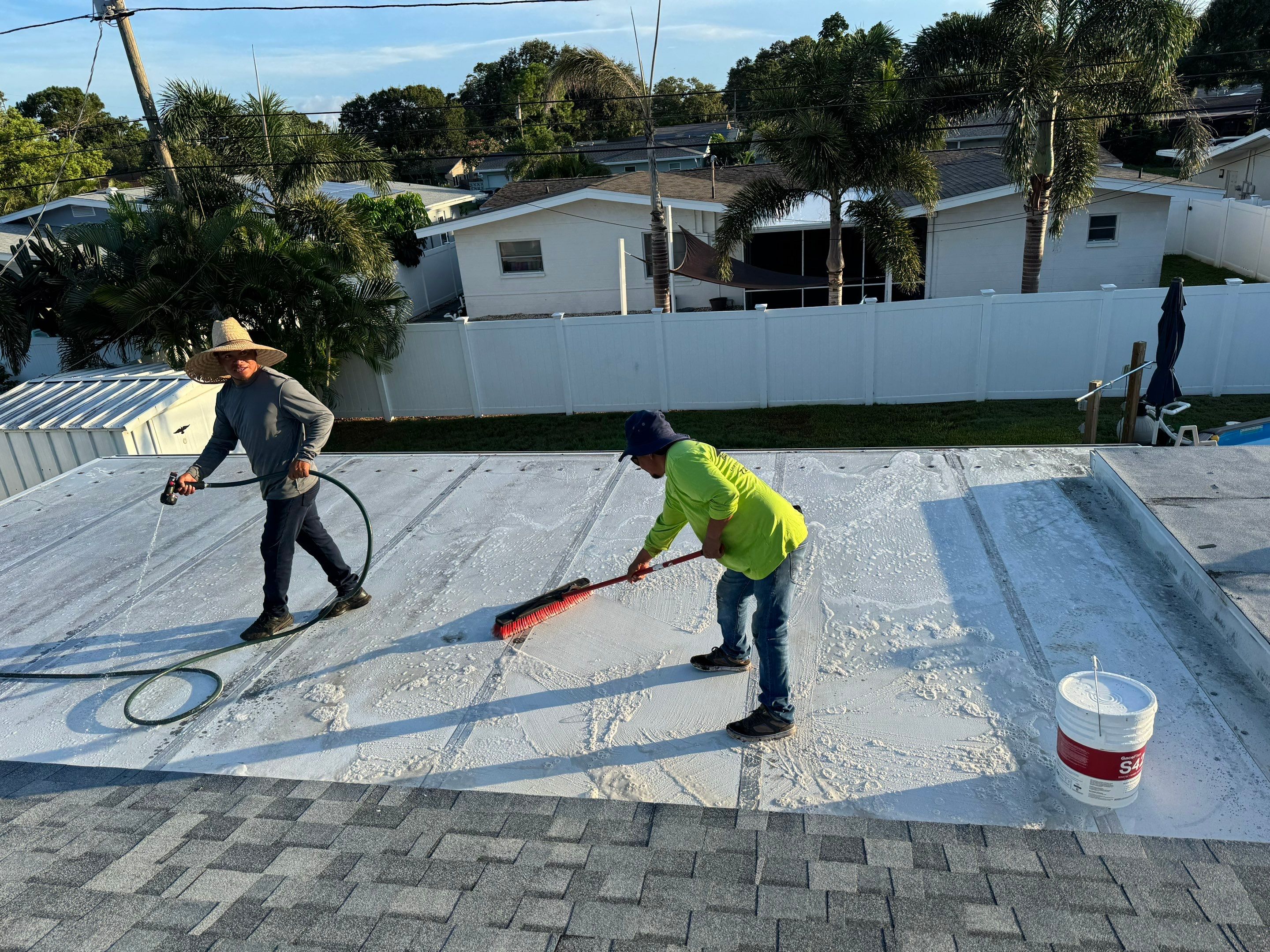 Project in St. Petersburg 33710 by Mitchell Roofing Company LLC 