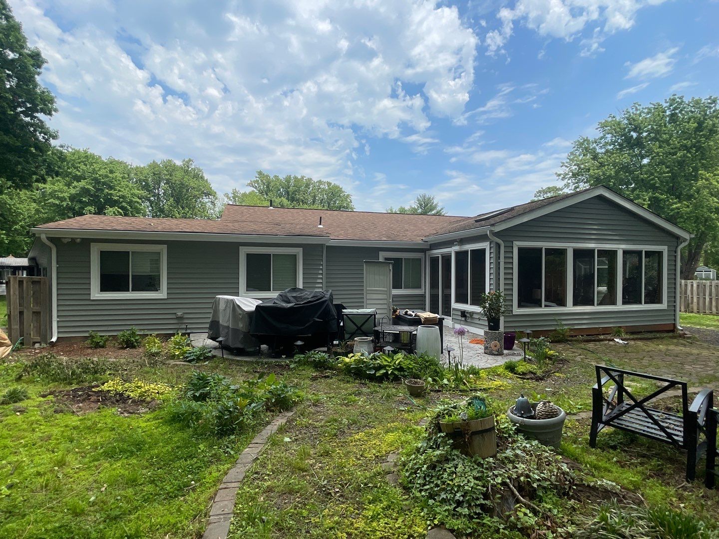 Siding Replacement using CertainTeed Vinyl Monogram Siding by RJC General Construction, LLC.