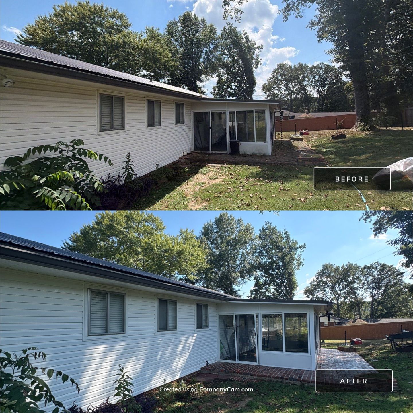 Project in Chattanooga by Curb Appeal