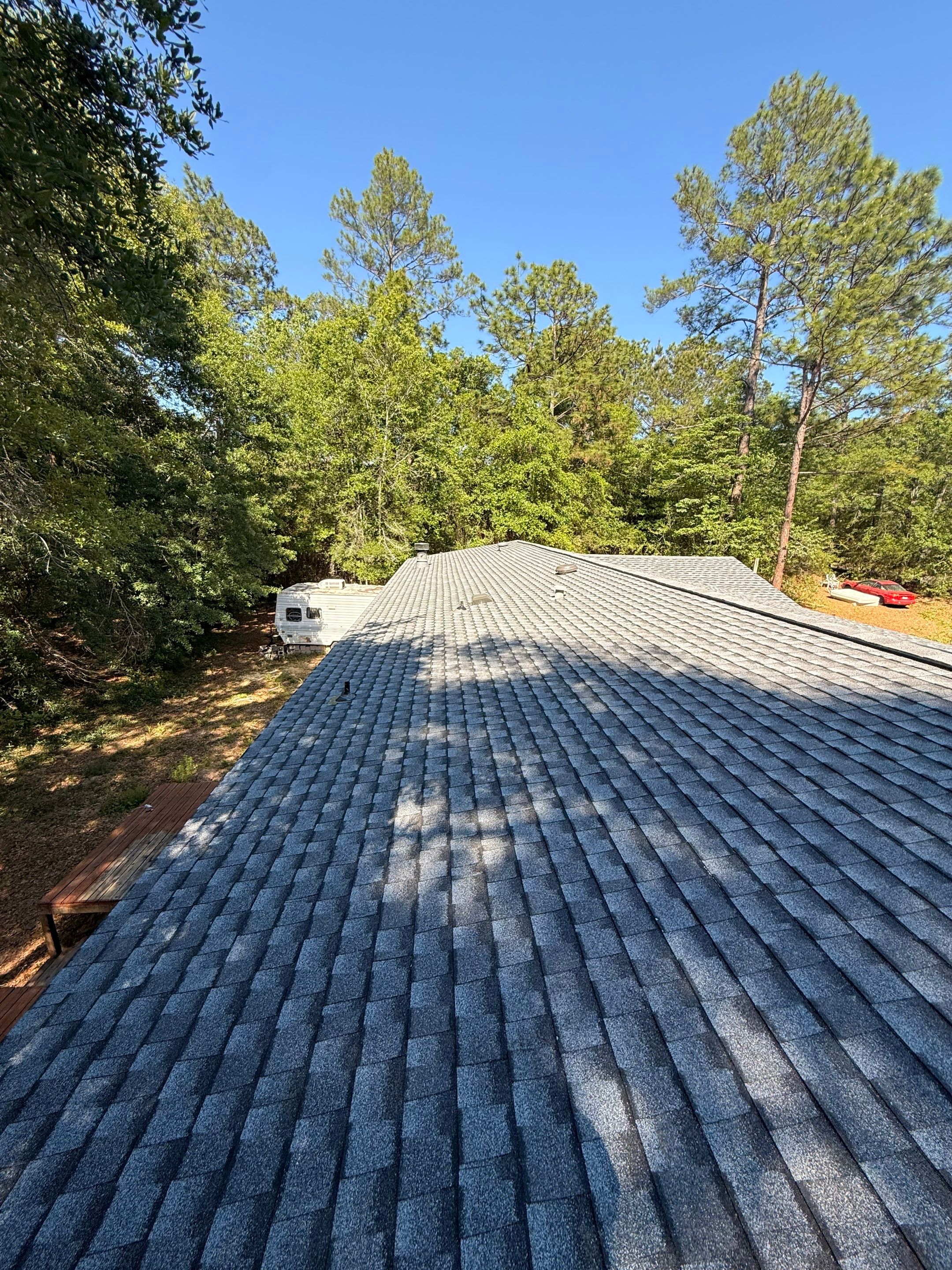 Manufactured Home Roof Replacement and Decking Repair in Kiln by Frontline Roofing
