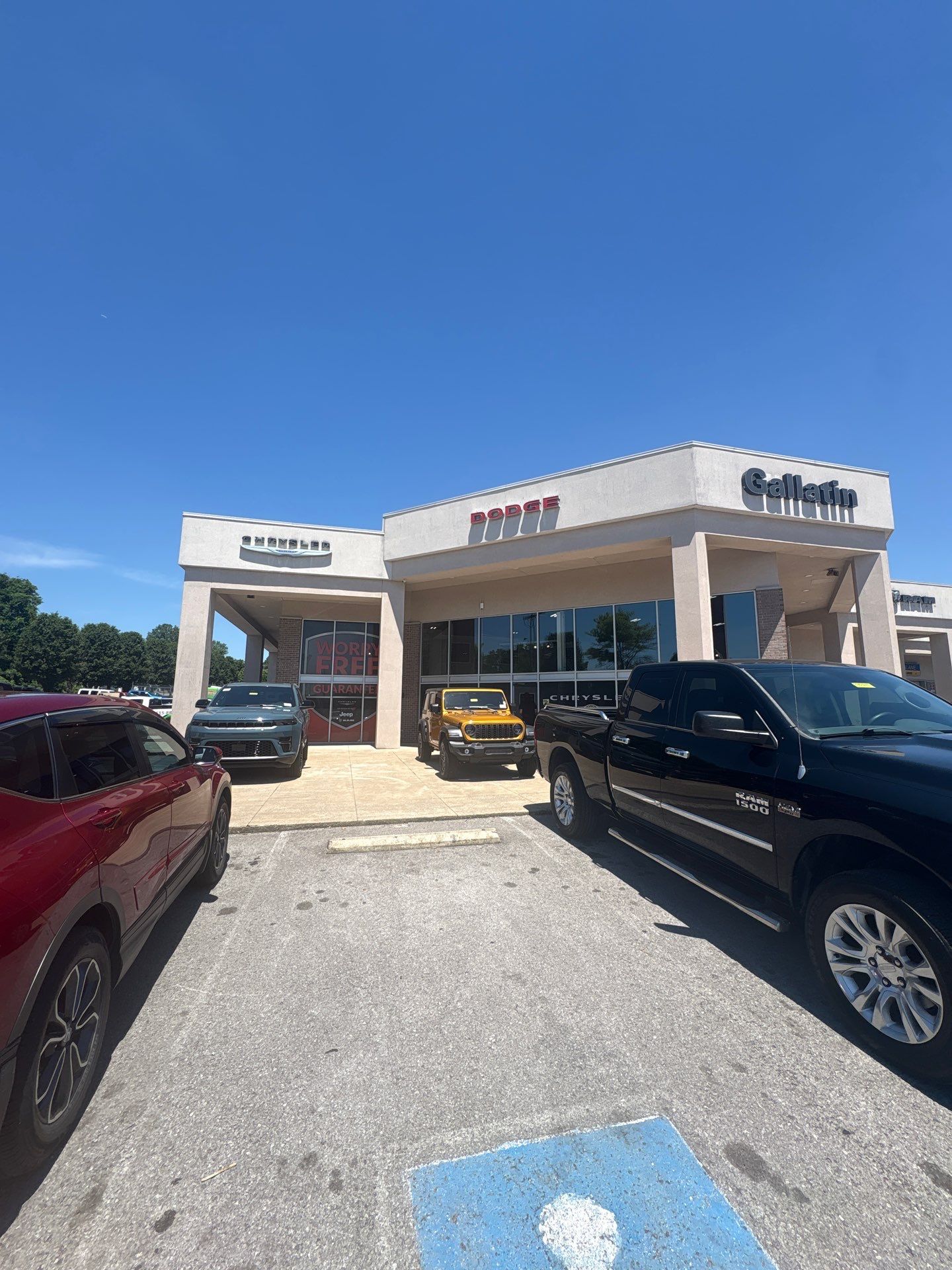 Commercial Exterior Remodel for Automotive Dealership in Gallatin by U.S. Exterior Solutions