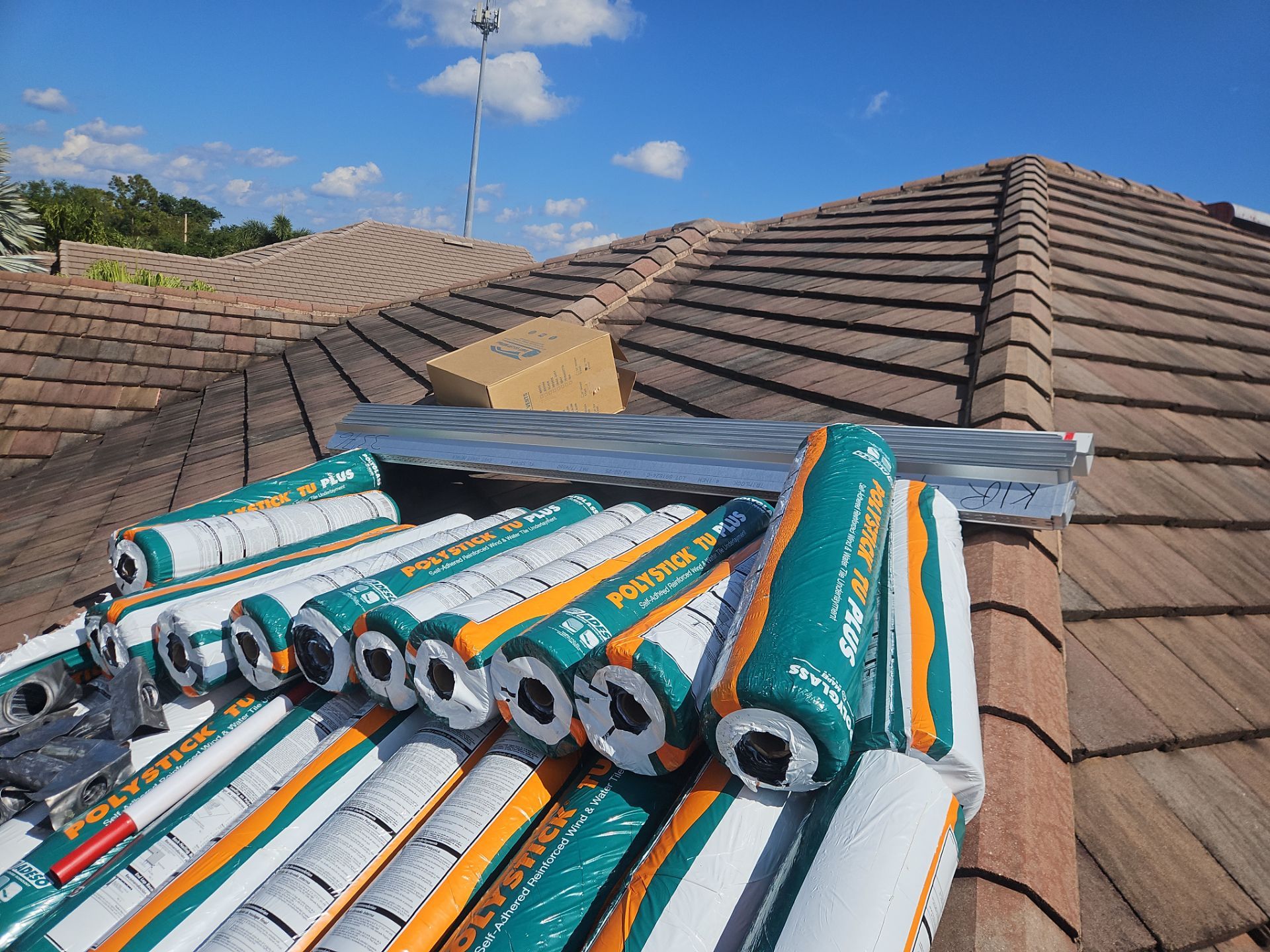 Residential Roofing Installation using WestLake Roofing Tile by BLUES BROTHERS ROOFING
