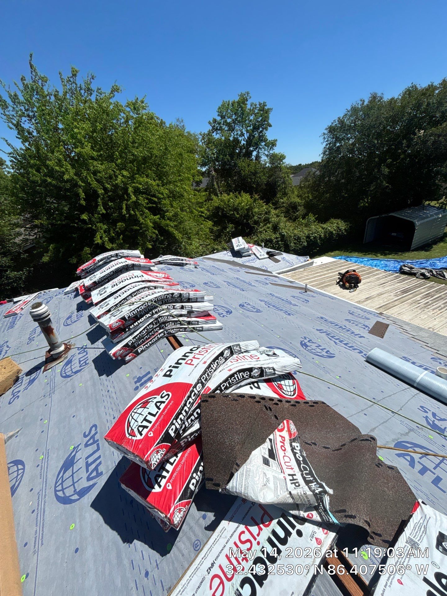 Asphalt Roof Replacement in Pratville by NANOROOF Alabama