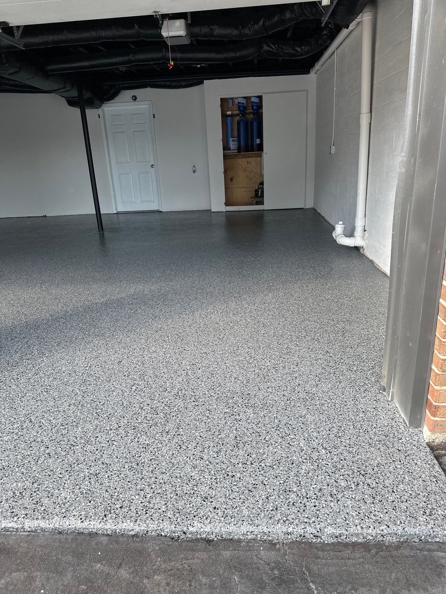 Garage Floor Coating using Nightfall by My Garage Floor Guys