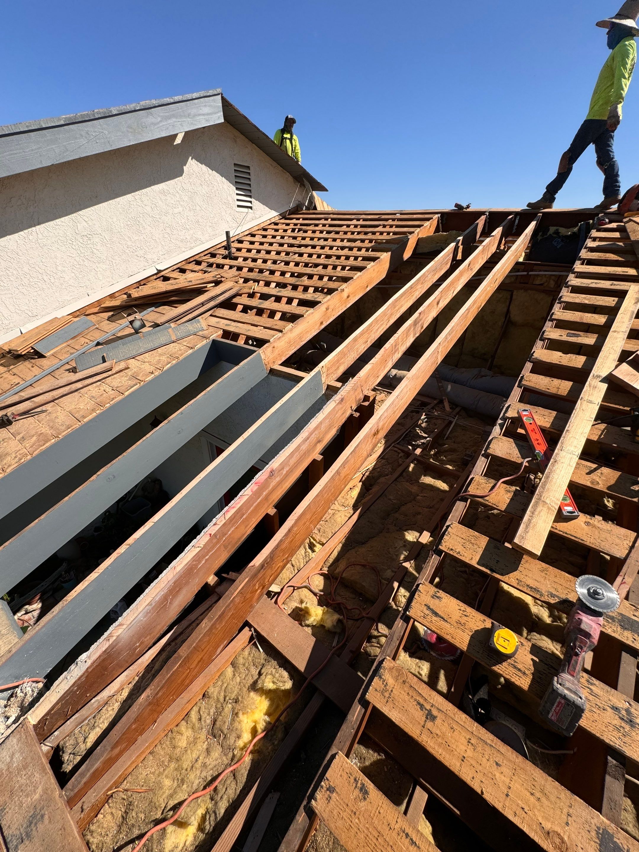 Complete Concrete Tile Roof Replacement and Decking Upgrade by Reliable Roofing San Diego Inc.