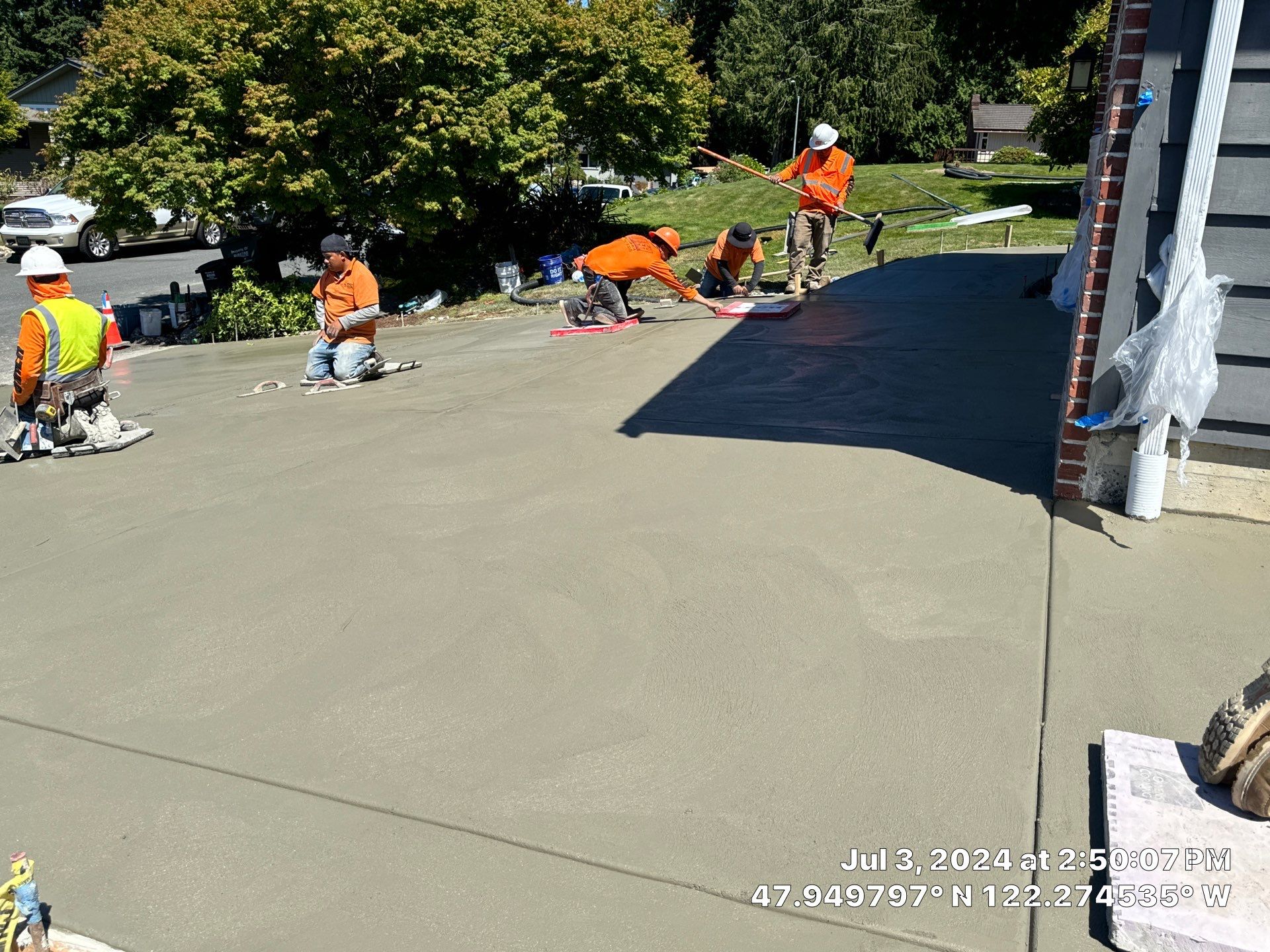 Jacob | Concrete Driveway  by Jireh Asphalt & Concrete Inc 