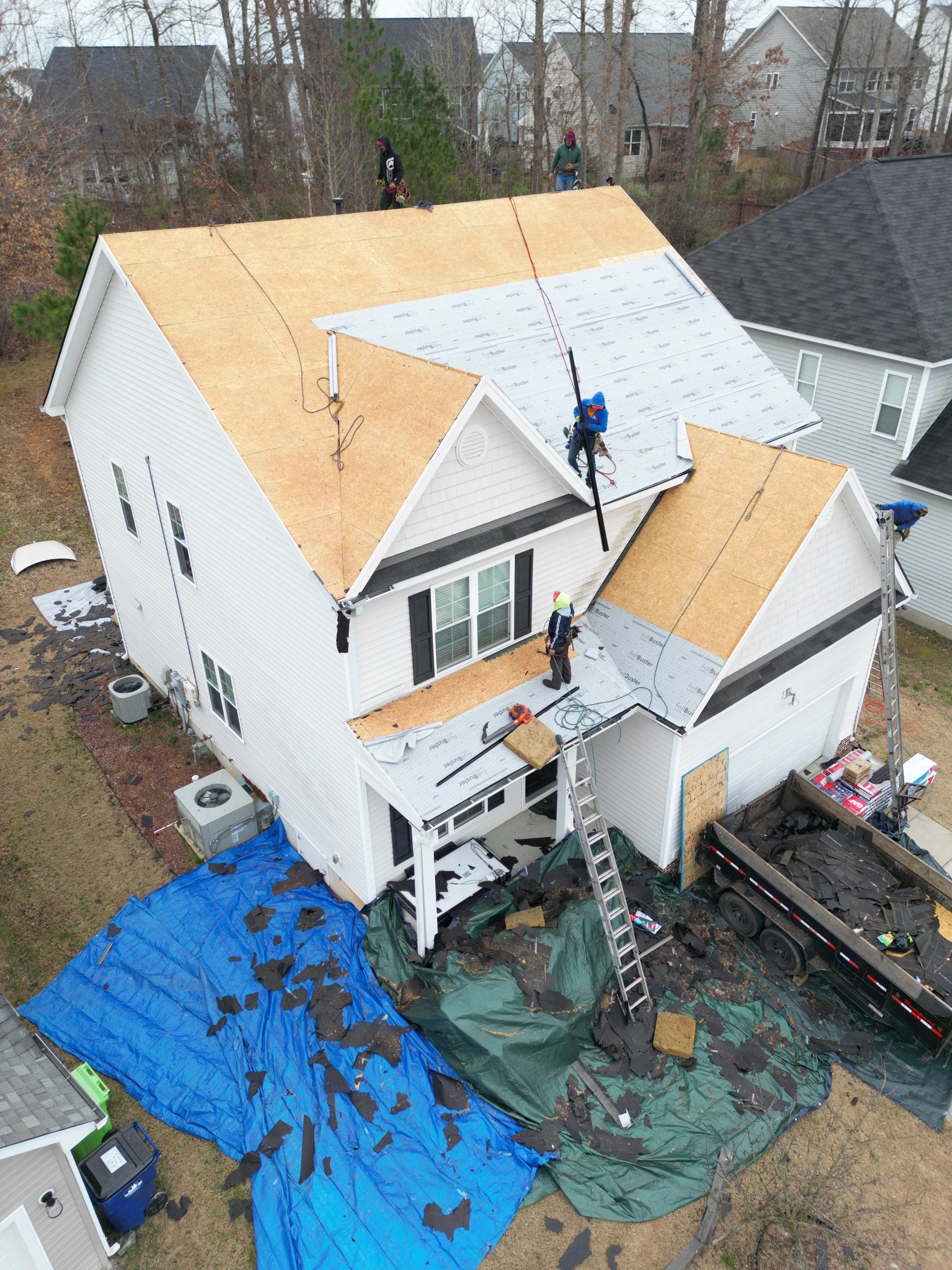 Roof Replacement - GAF Timberline HDZ Charcoal  by Pro Performance Roofing