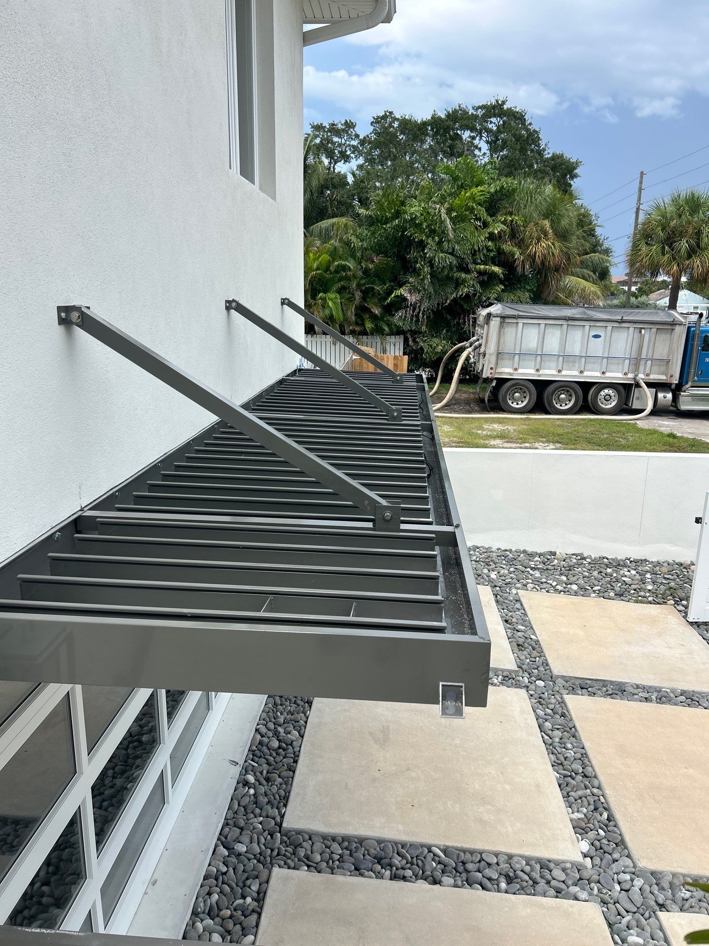Custom Landscape Lighting and Modern Hardscape Installation in St Petersburg by Elegant Accents