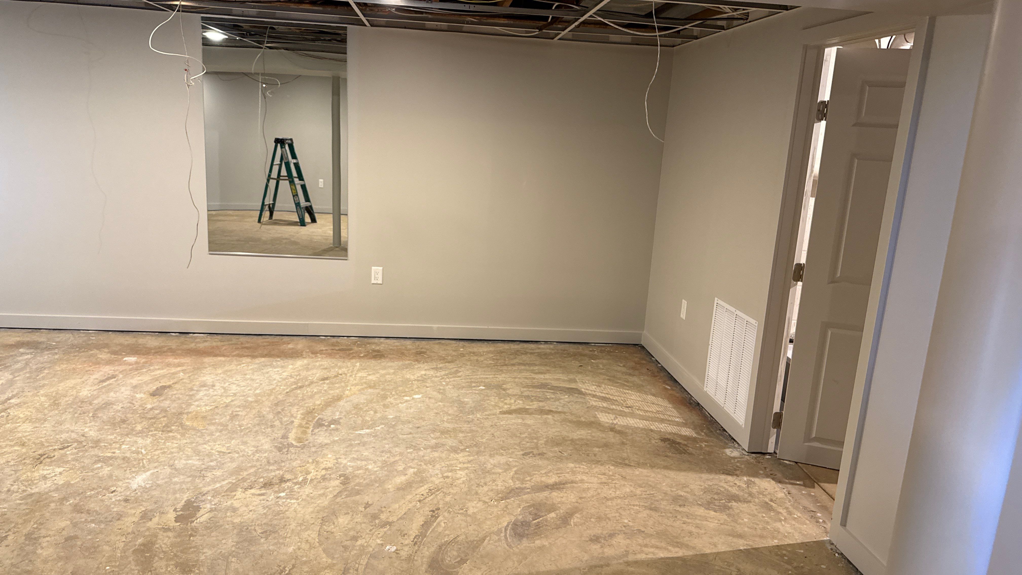 Interior French Drain in Princeton, NJ by Pure Service Pro, LLC 