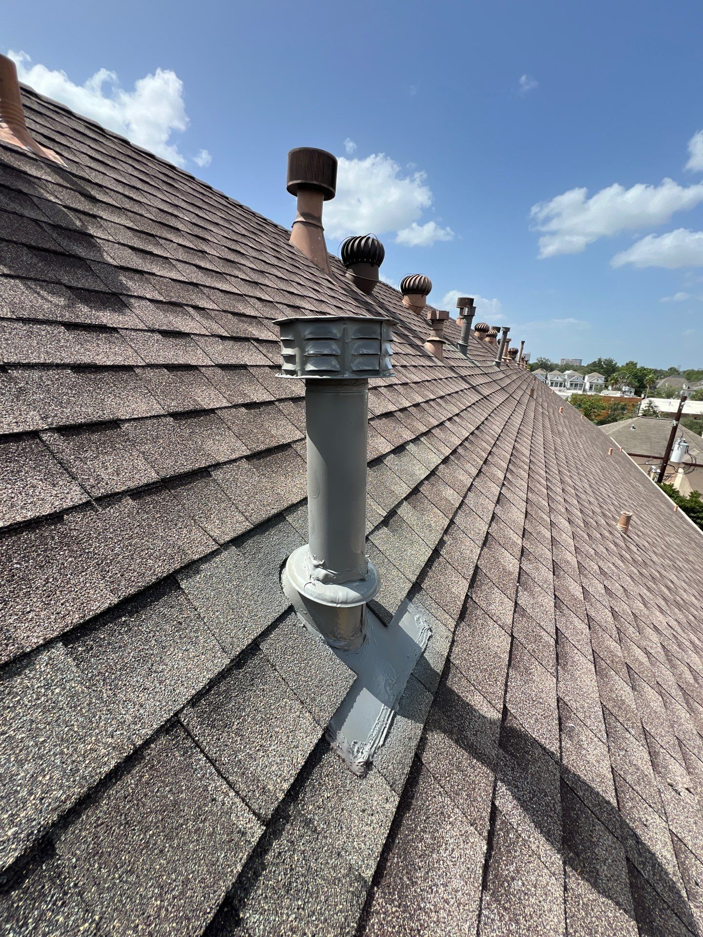 Hail Damage using Owen's Corning Duration (Lifetime) Shingles by Roof Repair Company