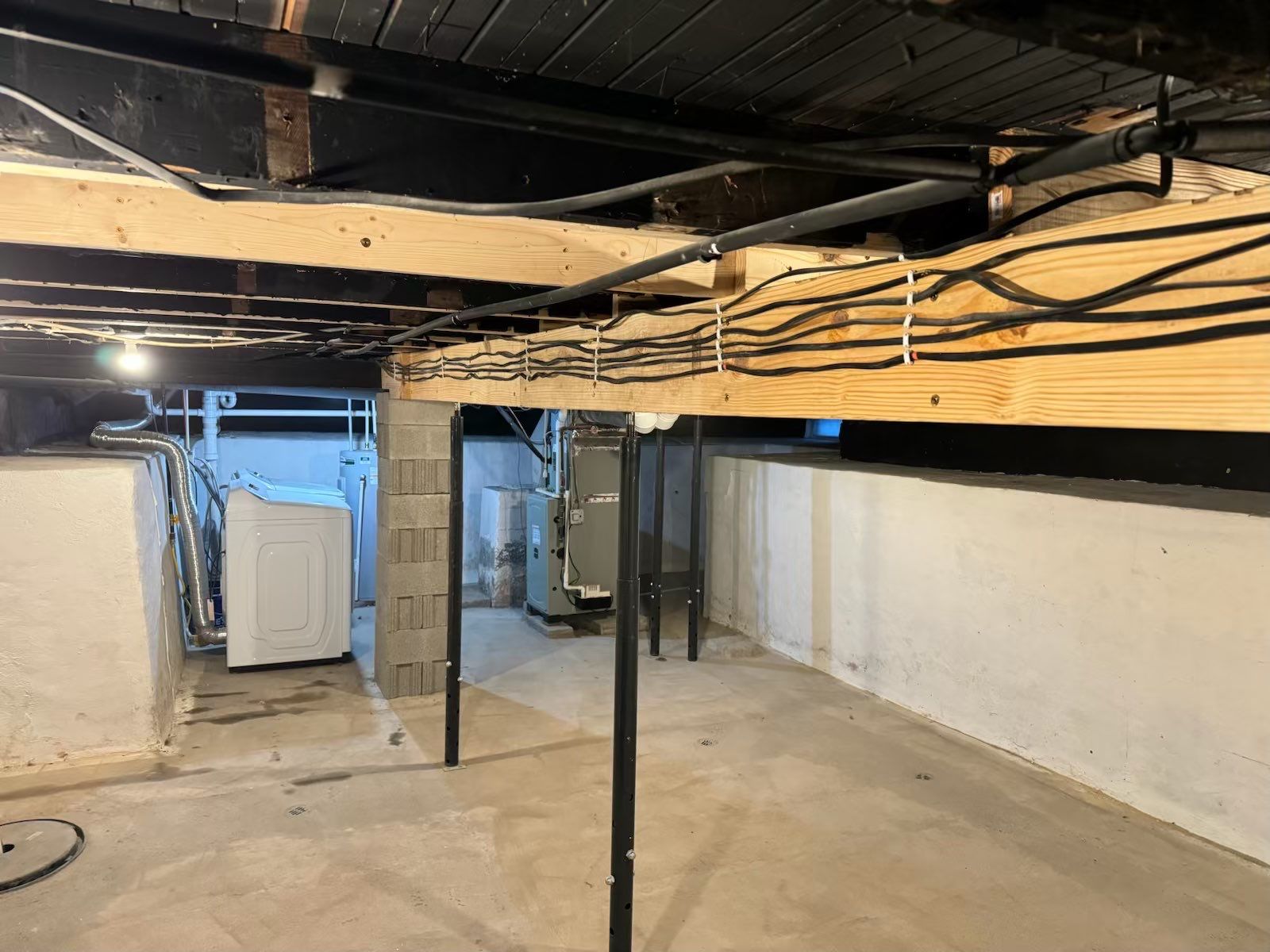 Basement Structural Carpentry by Toledo Basement Repair