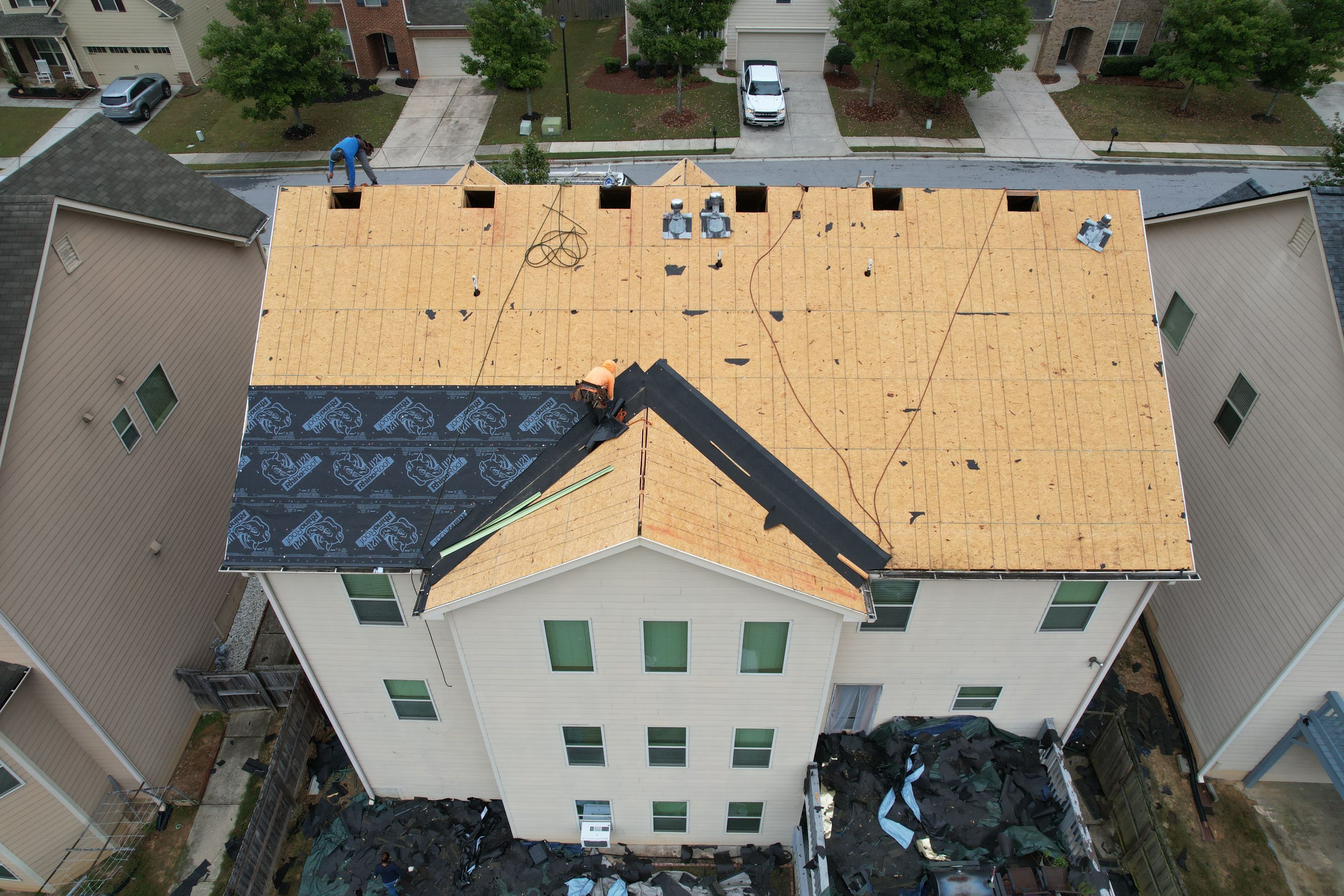 Residential Roofing Installation using Owens Corning by Inspector Roofing and Restoration