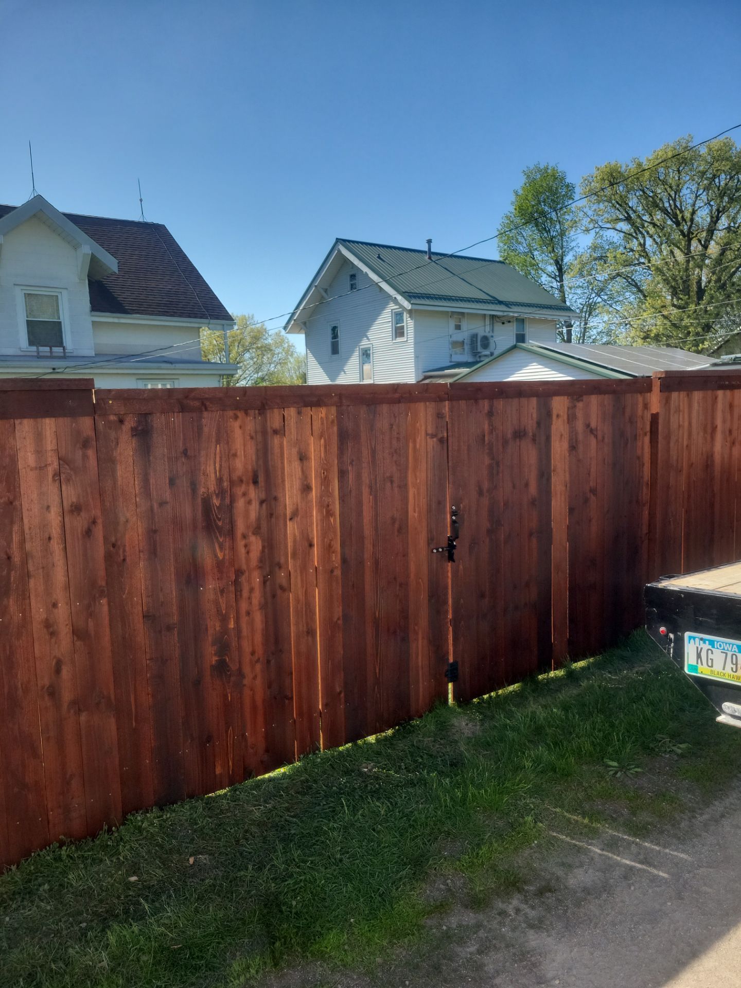 Project in Reinbeck by Perfect Picket Fence and Stain
