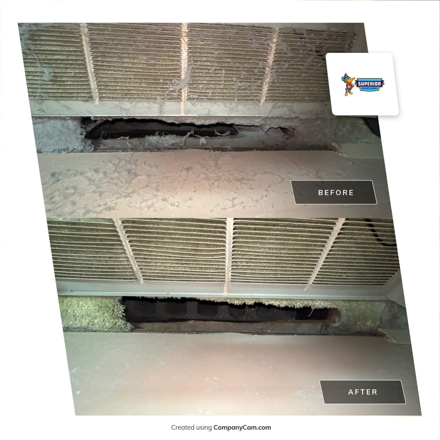Air Duct Cleaning With a Vacuum Truck in Aliquippa, PA by Superior Air Duct Cleaning