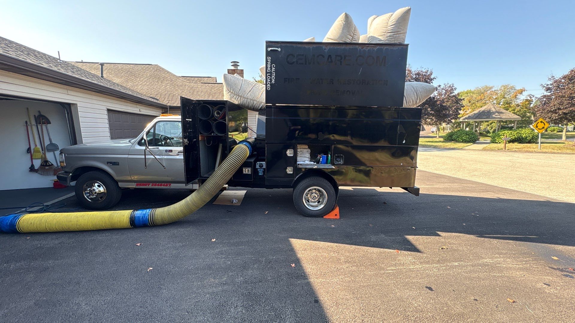 Air Duct Cleaning With a Vacuum Truck in Harwick, PA by Superior Air Duct Cleaning