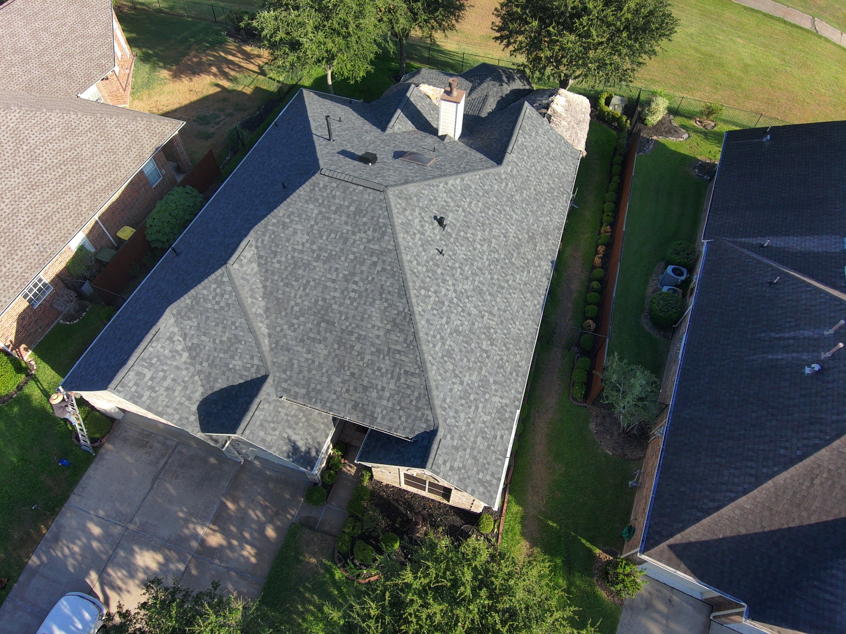 Residential Roofing Installation using Owen's Corning Duration (Lifetime) Shingles by Roof Repair Company
