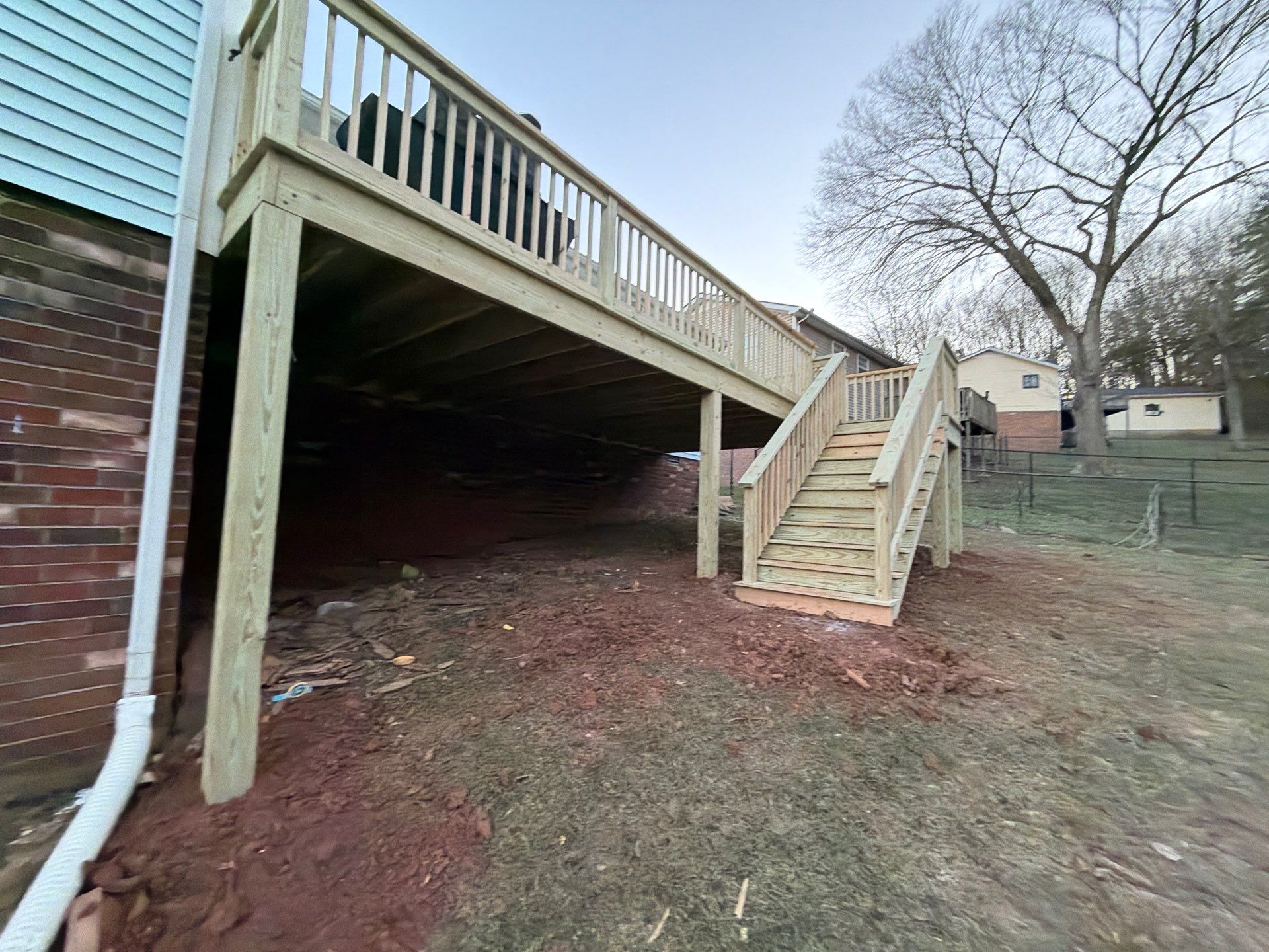 Deck Build in Nashville by Music City Improvements