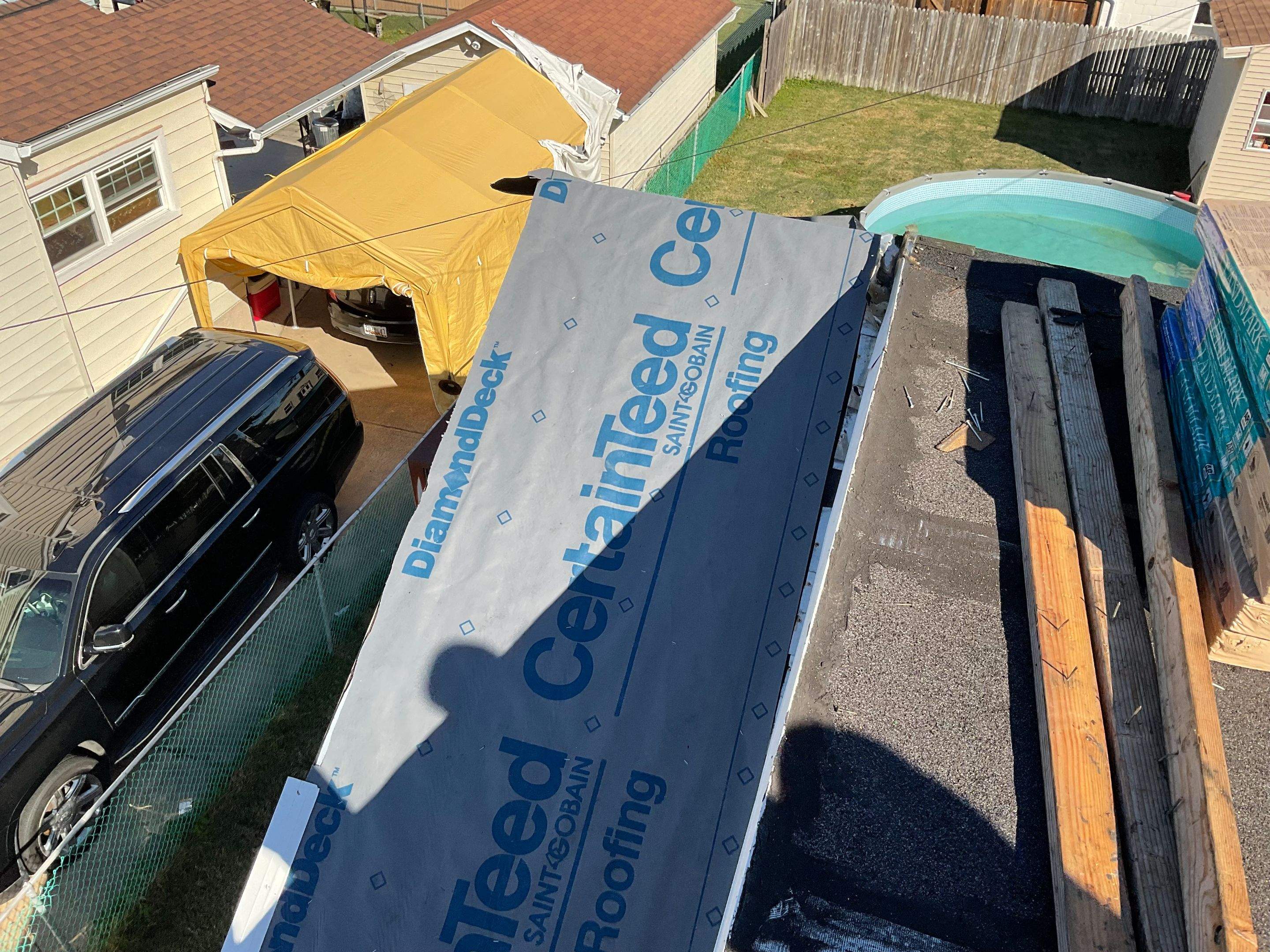 Residential Roofing Installation using XT-25 Shingles by Alpha Design Services