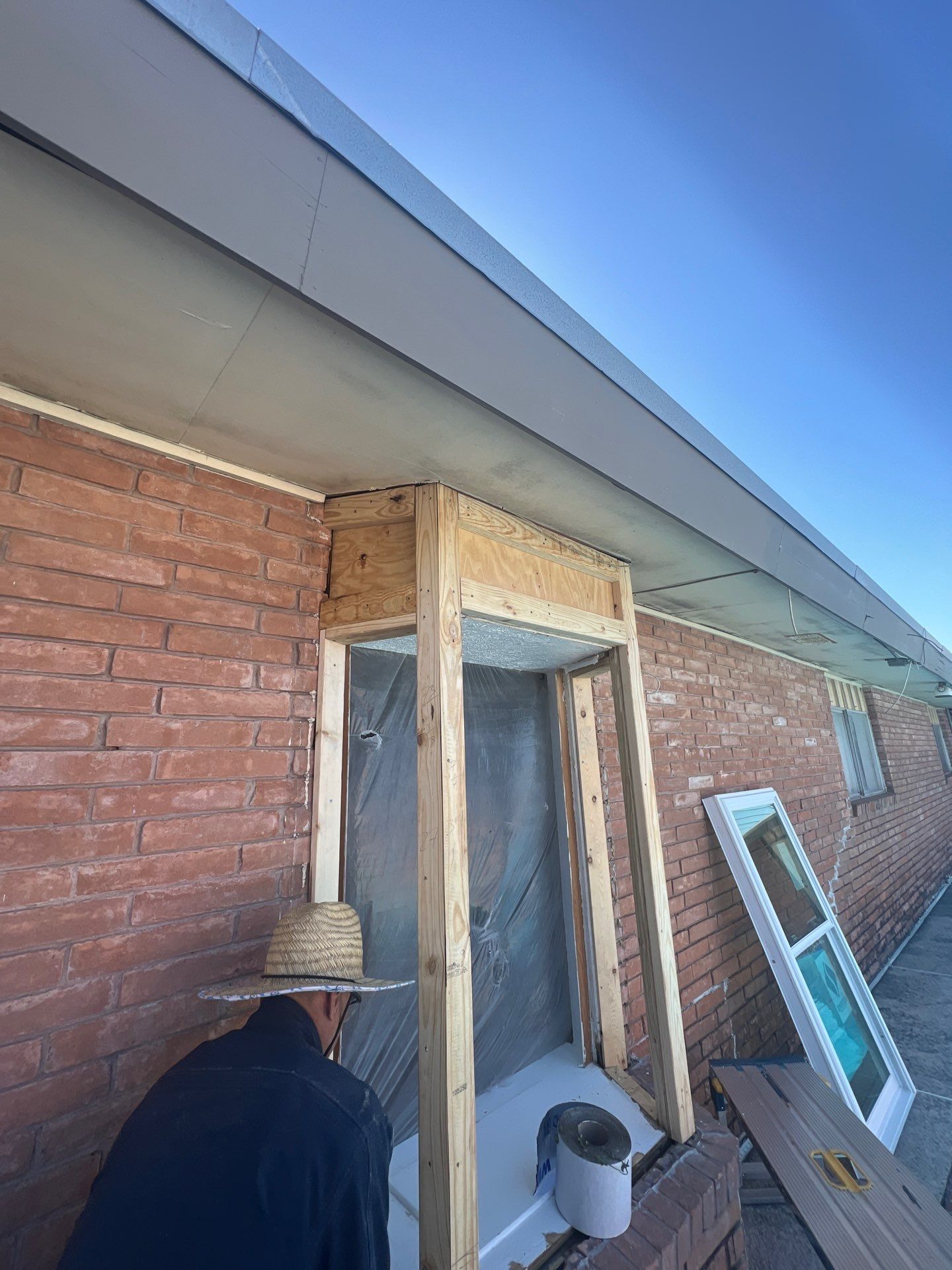 Windows in Brick with a Bay Window by Bayfront Roofing and Construction