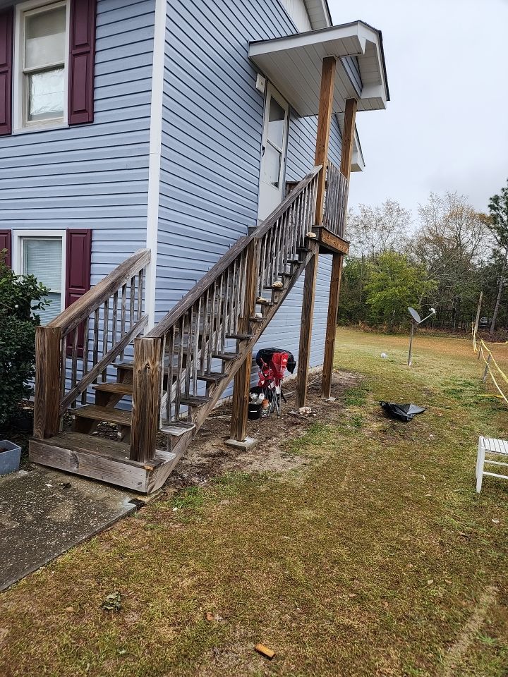 Interior and exterior renovation using Royal Building Products  by Indigo State Roofing