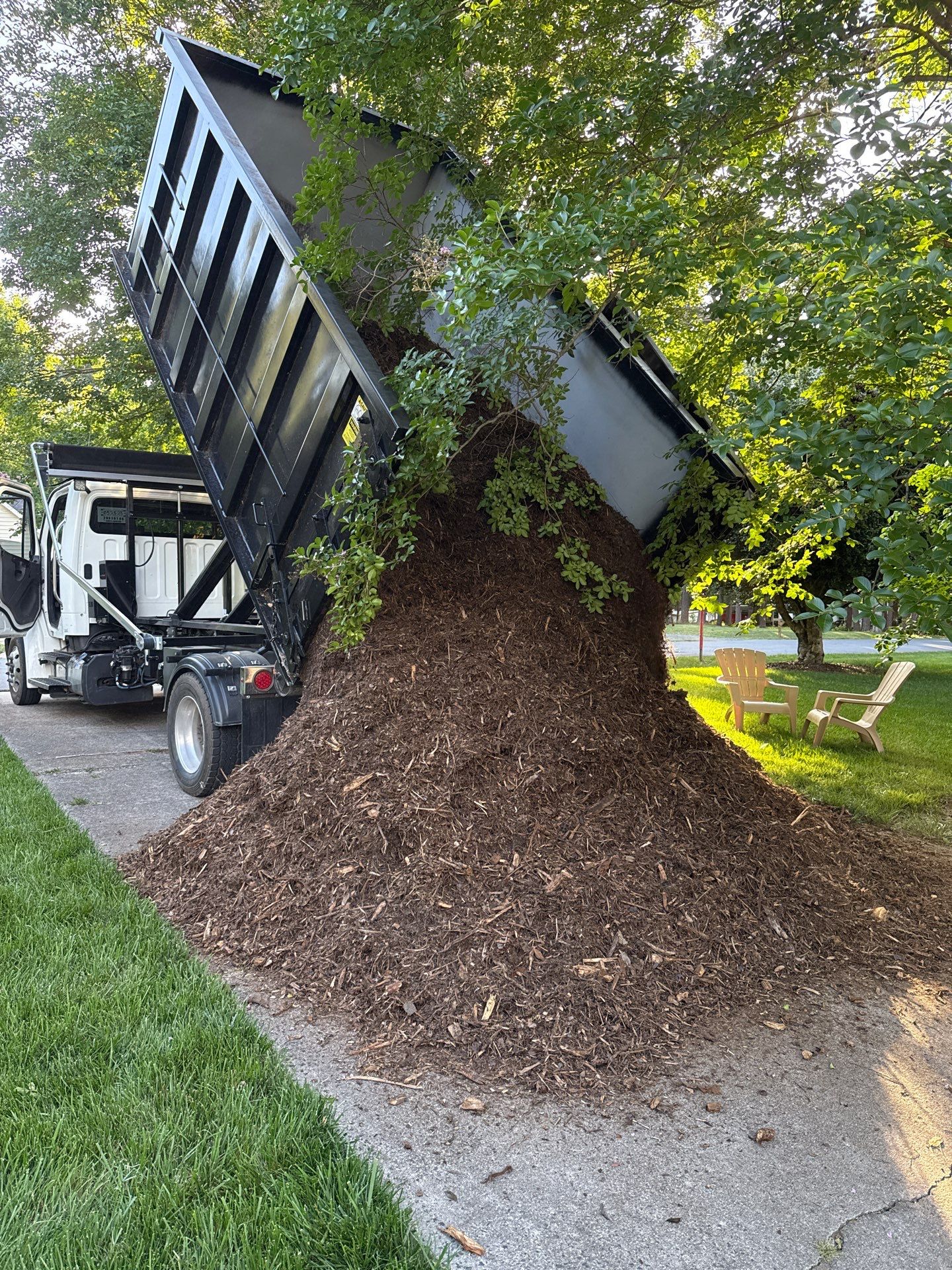 Project in Matthews by Badger Hauling