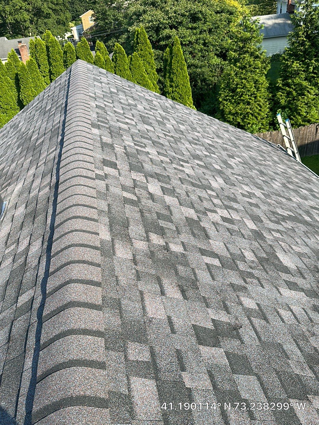 Commercial Roofing Installation using Owens Corning TruDefinition  Midnight Plum by A Plus Exterior