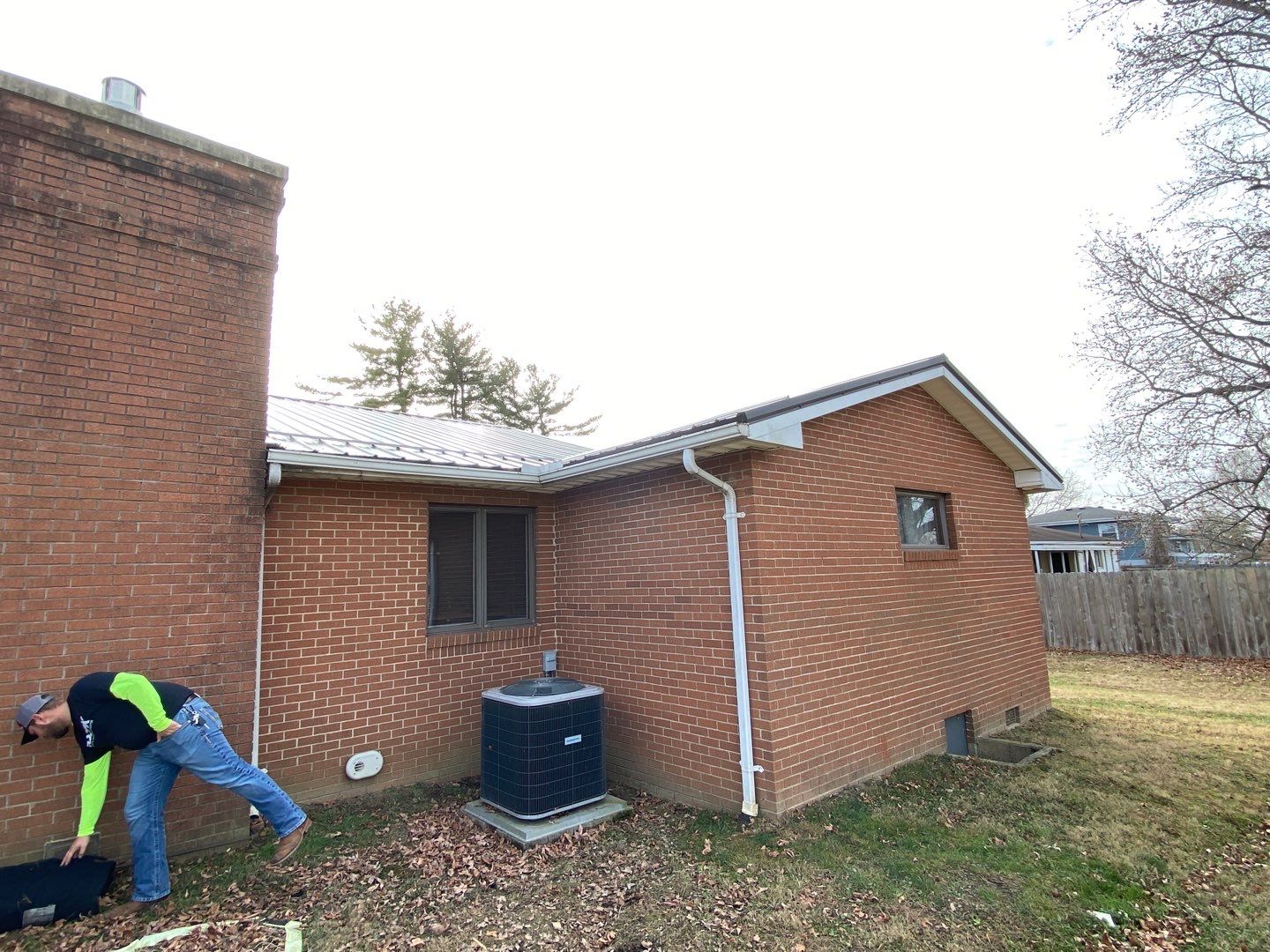 Residential Roofing Installation using Perfromance Panel Metal - Black by RoofX 