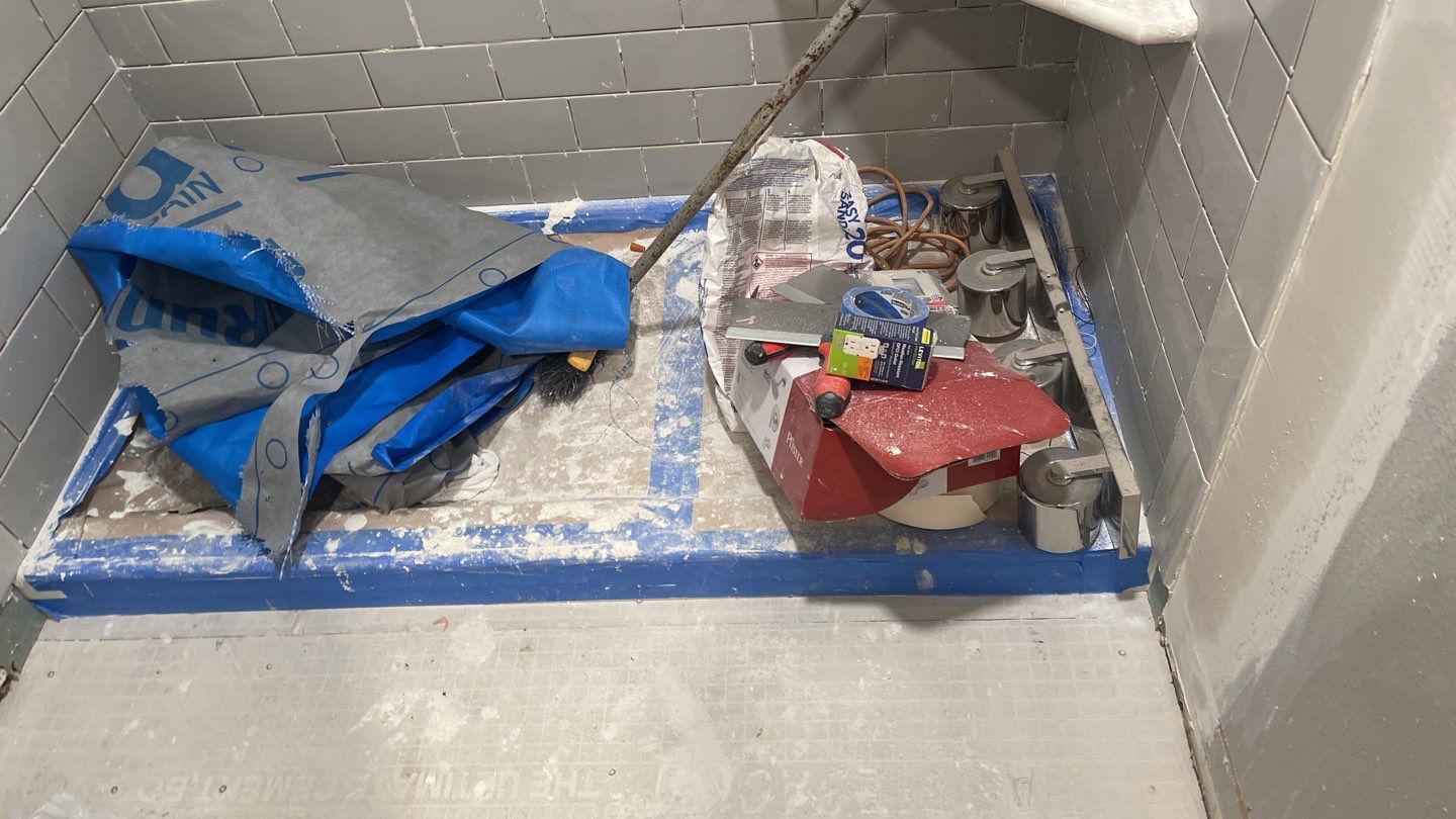 Full Bathroom Remodel by First United Roofing & Construction