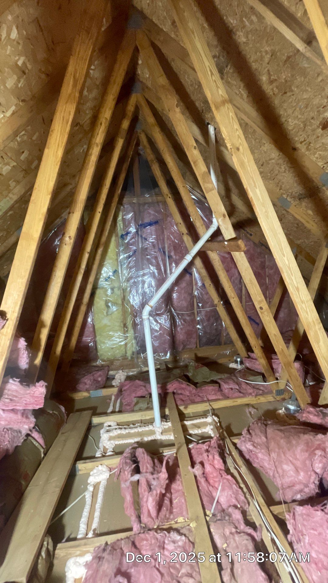 Project in Clifton, VA by Founders Insulation