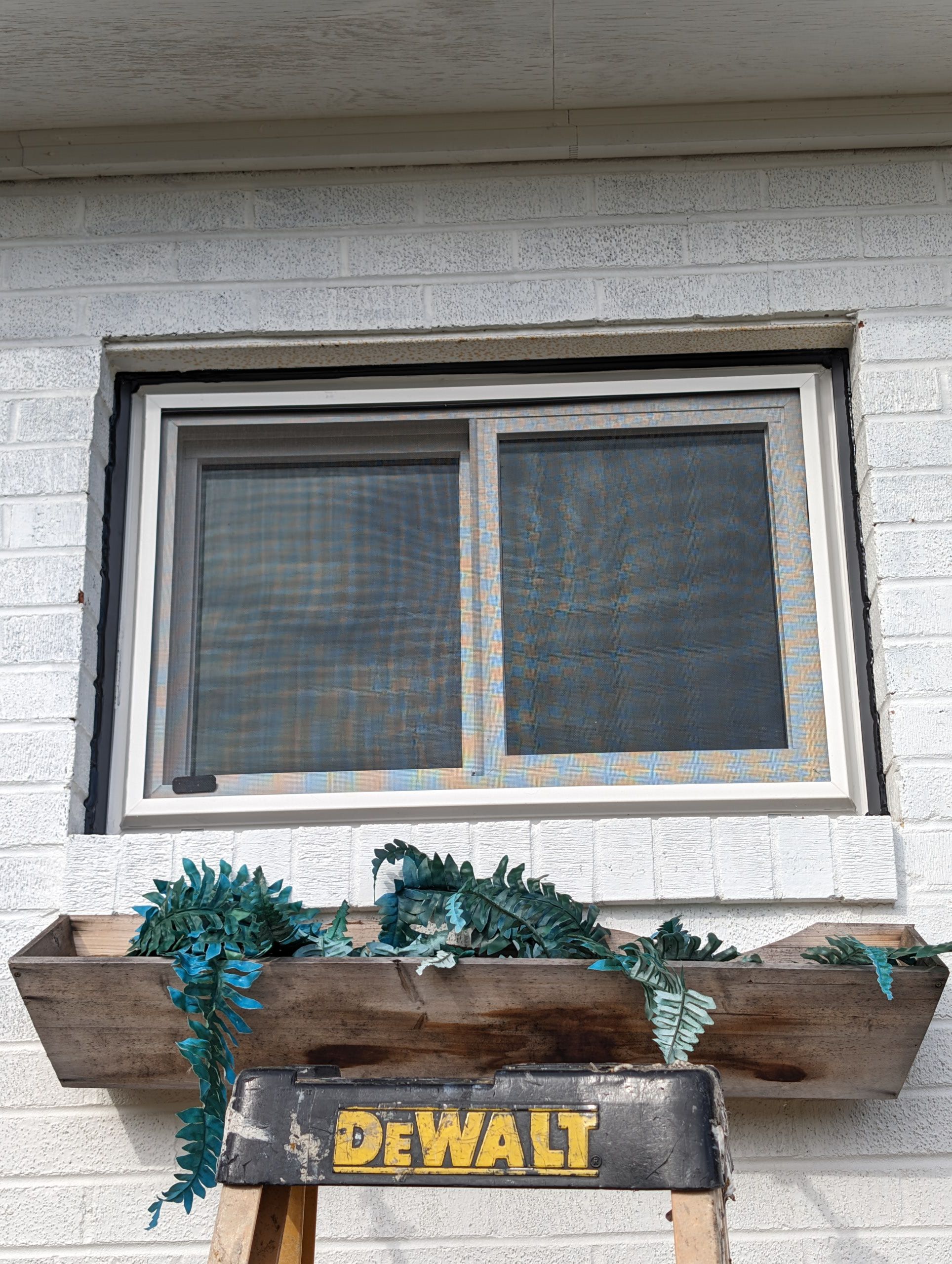 Window replacement using ProVia Aspect with black trim by Window Depot of Annapolis