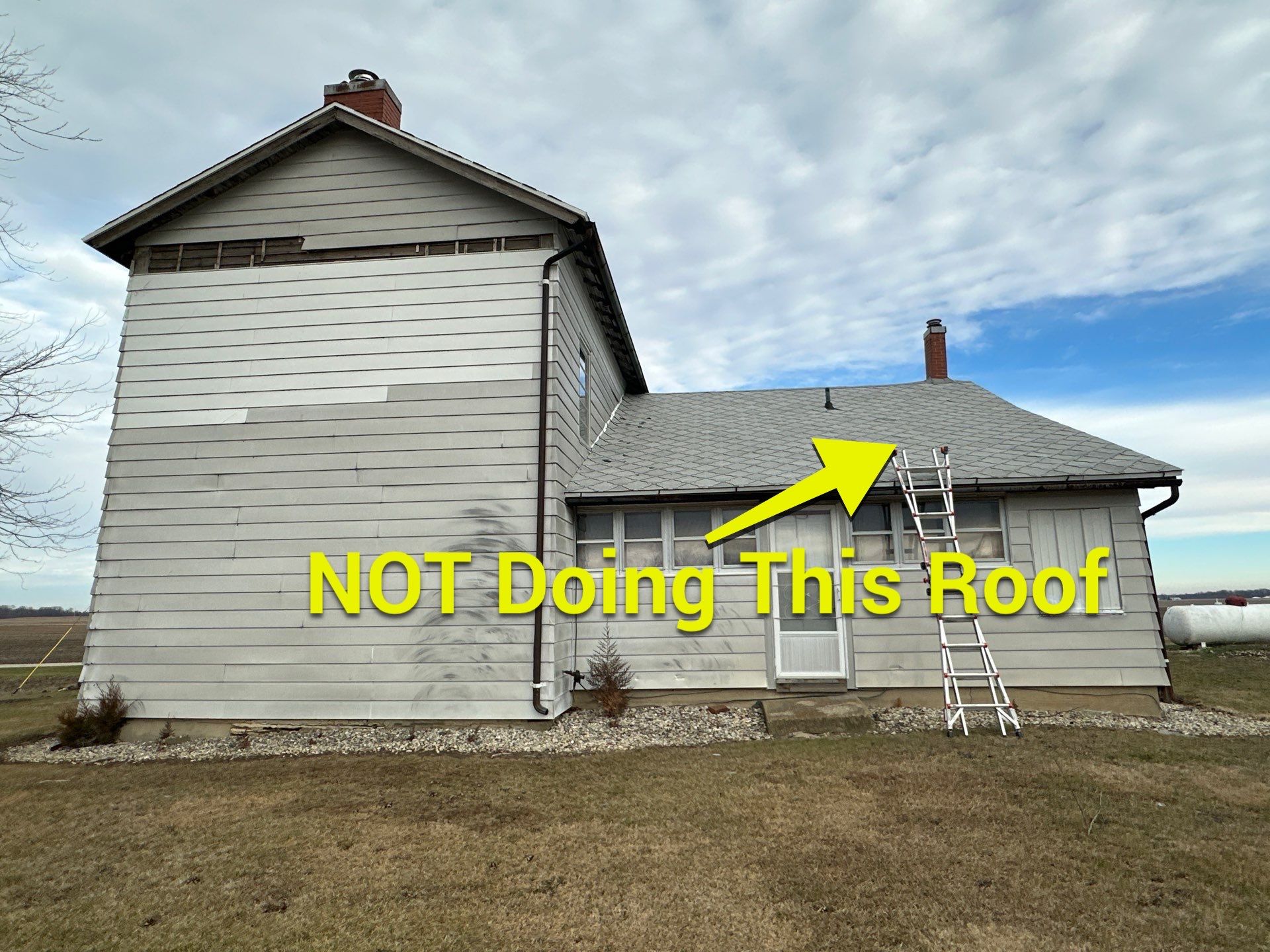 Mechanically Seamed Standing Seam Metal Roof in LaFontaine, Indiana Farmhouse Renovation by 4Ever Metal Roofing
